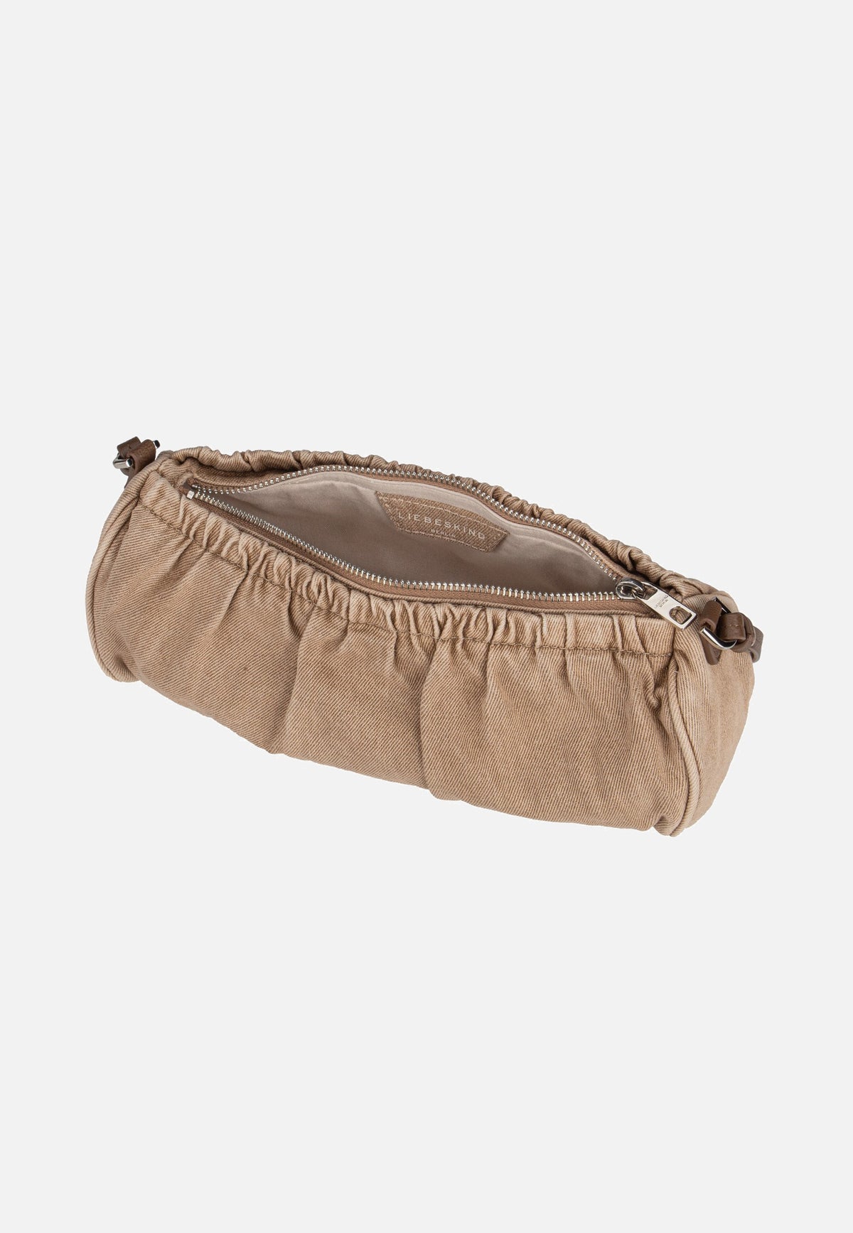 Liebeskind Berlin Cloud II Hobo XS Denim Beige Crossbody Bag