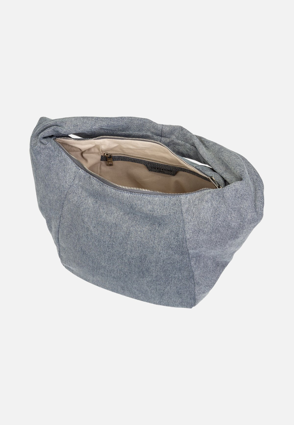 Liebeskind Berlin Farrah Hobo M Denim Blue Denim Hobo Bag