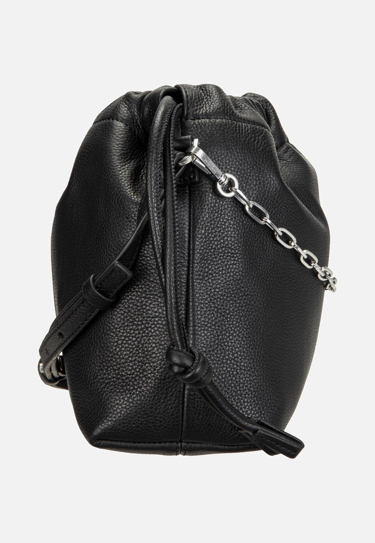 Liebeskind Berlin Lya II Hobo S Small Pebble Black Bucket Bag