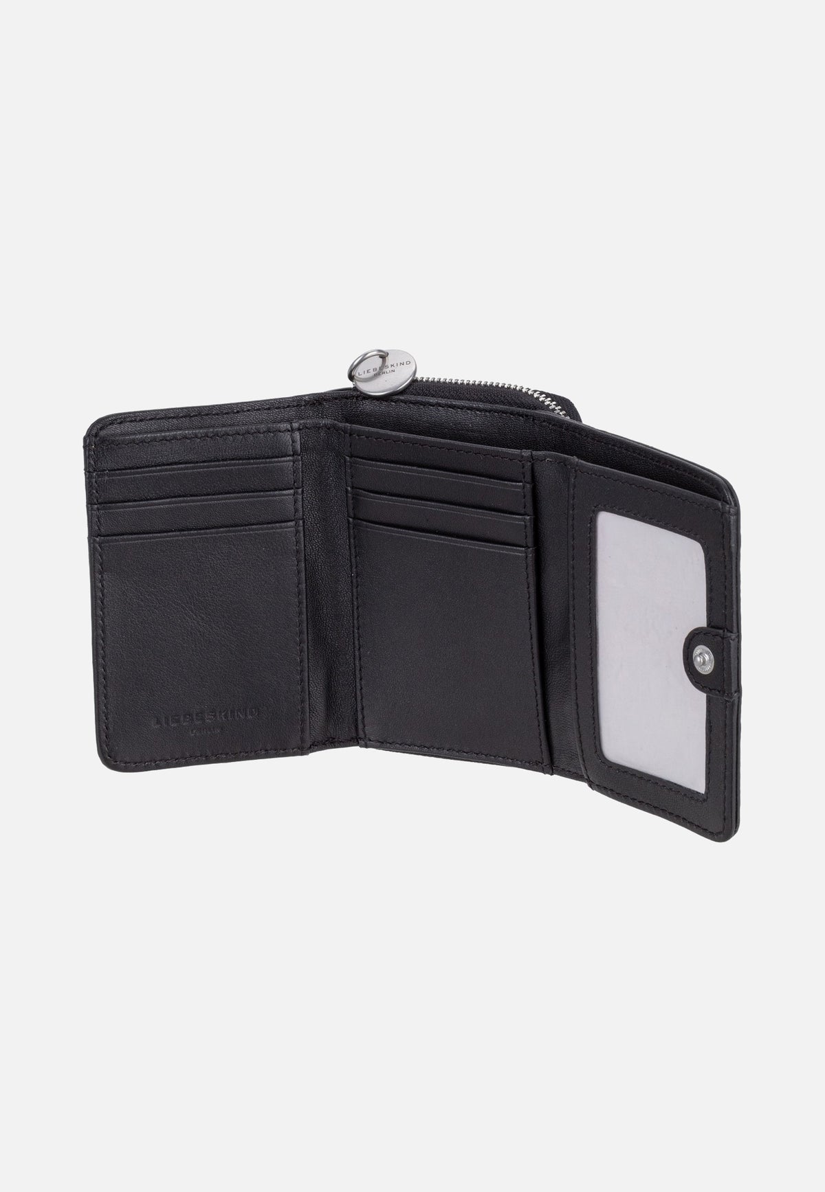 Liebeskind Berlin Lya II Pablita Small Pebble Black Wallet