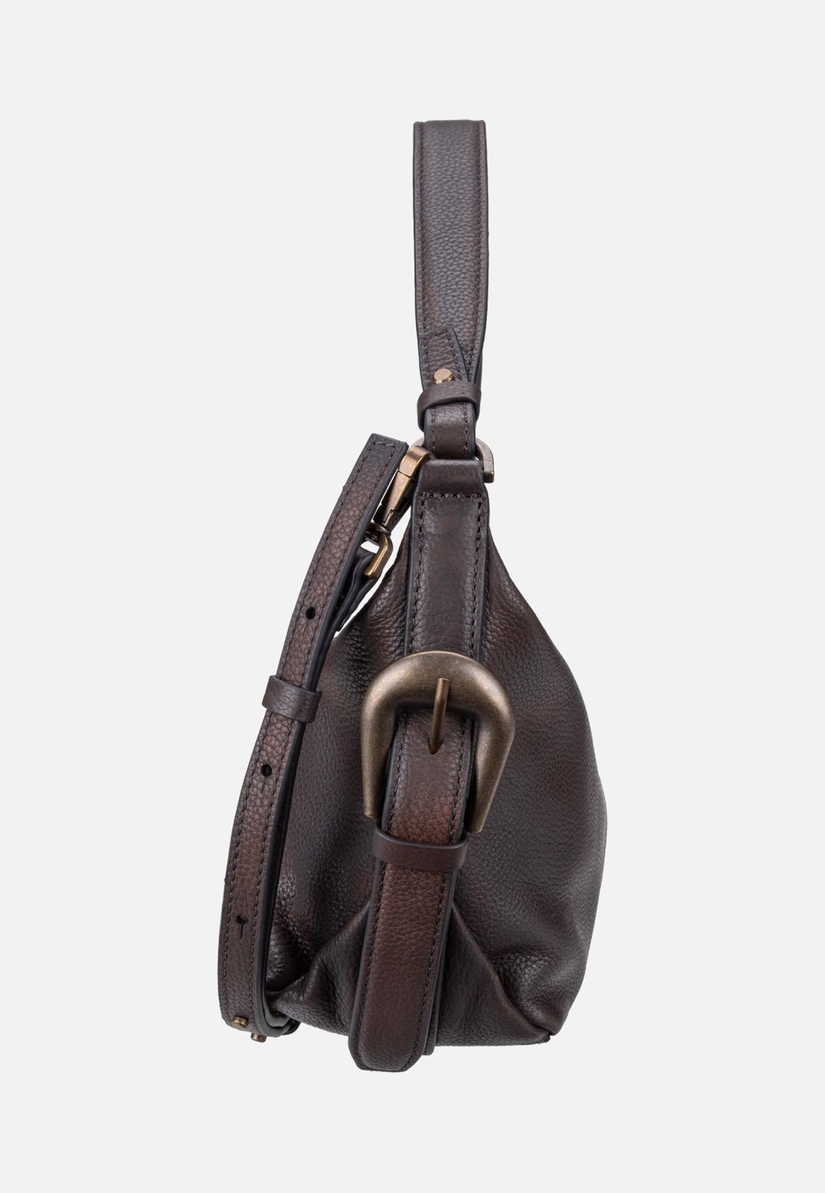 Liebeskind Berlin Paris II Hobo S Vintage Pebble Deep Soil Hobo Bag