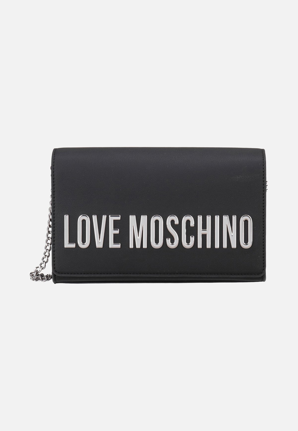 Love Moschino Bold Love 4103 Black/Silver Evening Bag