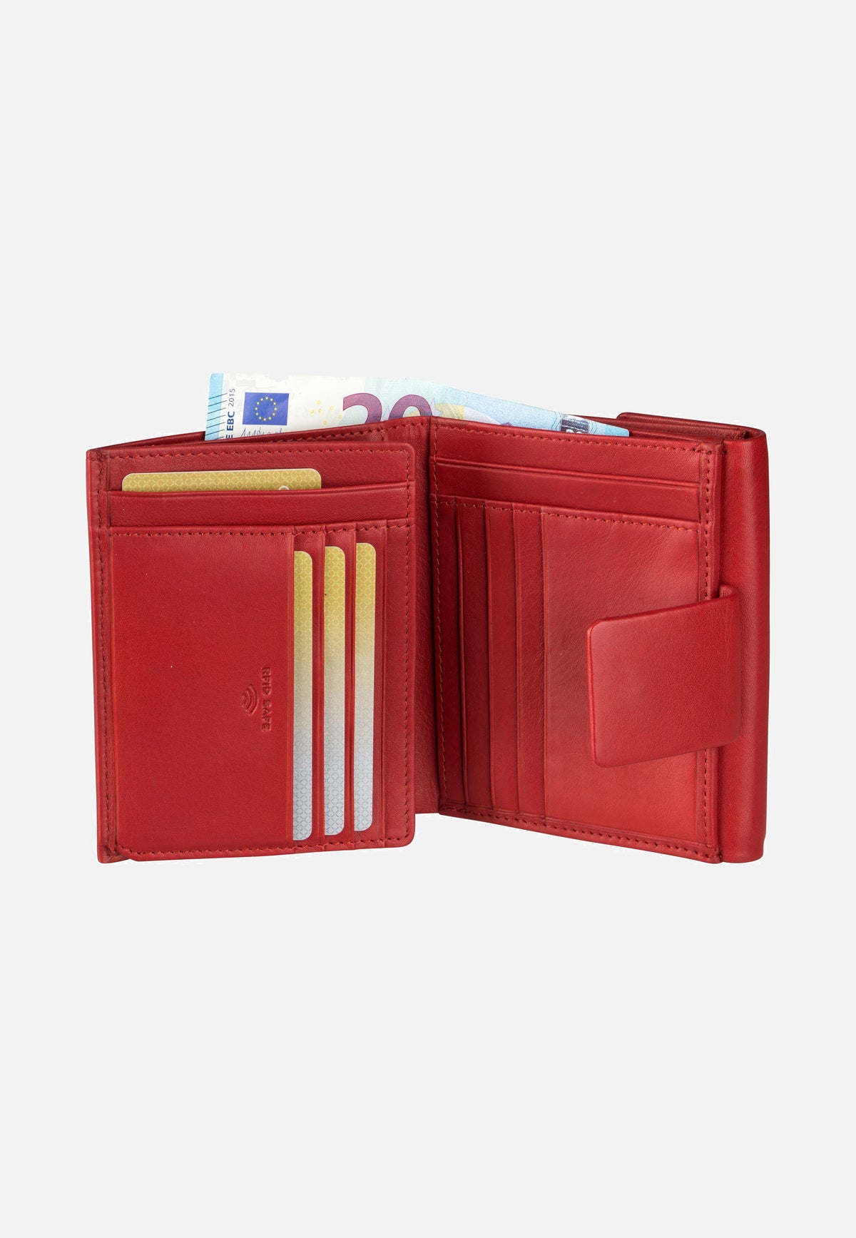 Maître Belg Dartrud Purse MH11F Red Portemonnaie