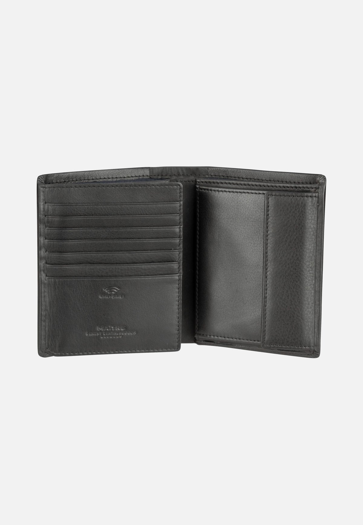 Maître Bundenbach Hamlet Billfold V10 Black Portemonnaie