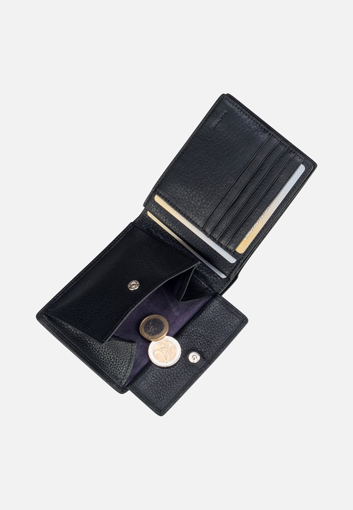 Maître Schwarzerden Gathman Billfold H9 Black Portemonnaie