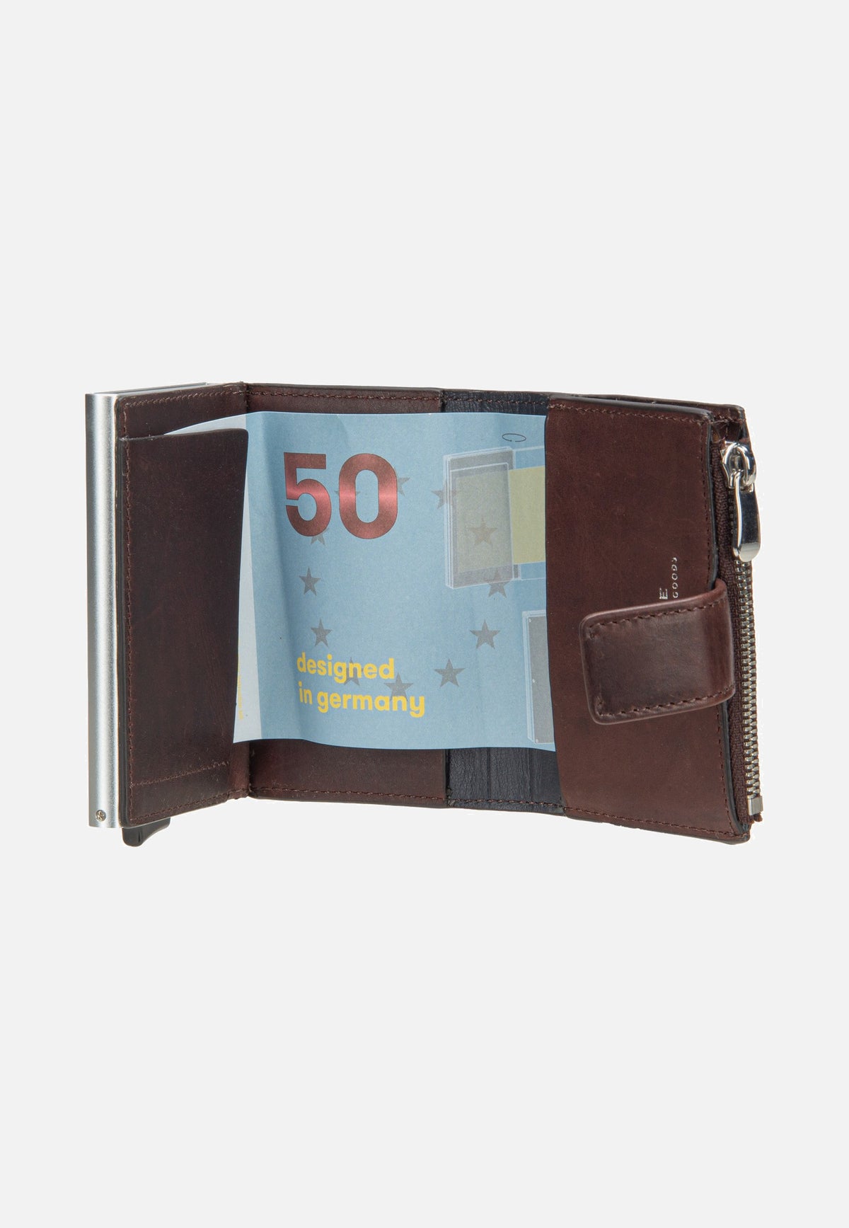 Maître Birkheim C-Four E-Cage SV8 Darkbrown Portemonnaie