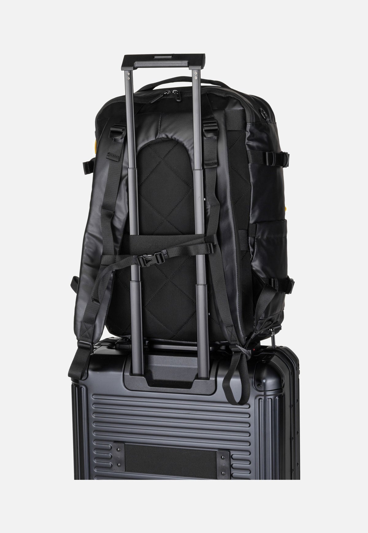 Mandarina Duck Eco Coated OST06 Black Travel Rucksack
