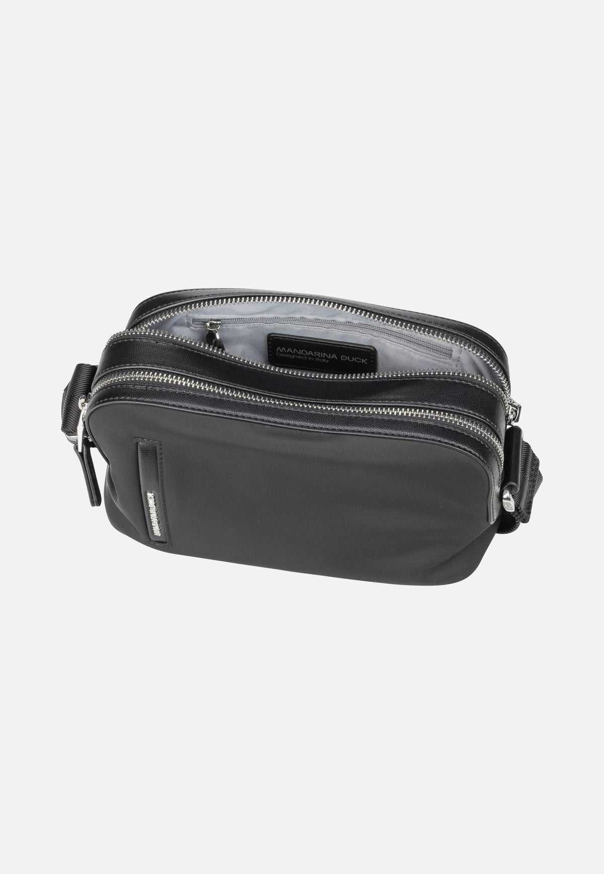 Mandarina Duck Hunter Crossover VCT02 Black Crossbody Bag