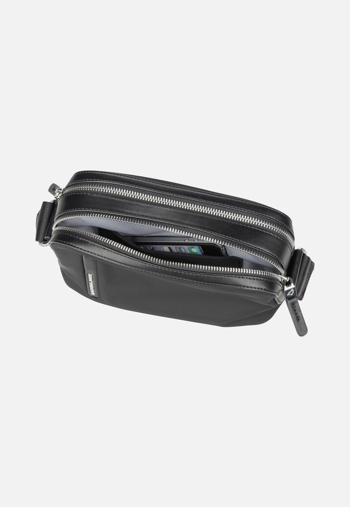 Mandarina Duck Hunter Crossover VCT02 Black Crossbody Bag