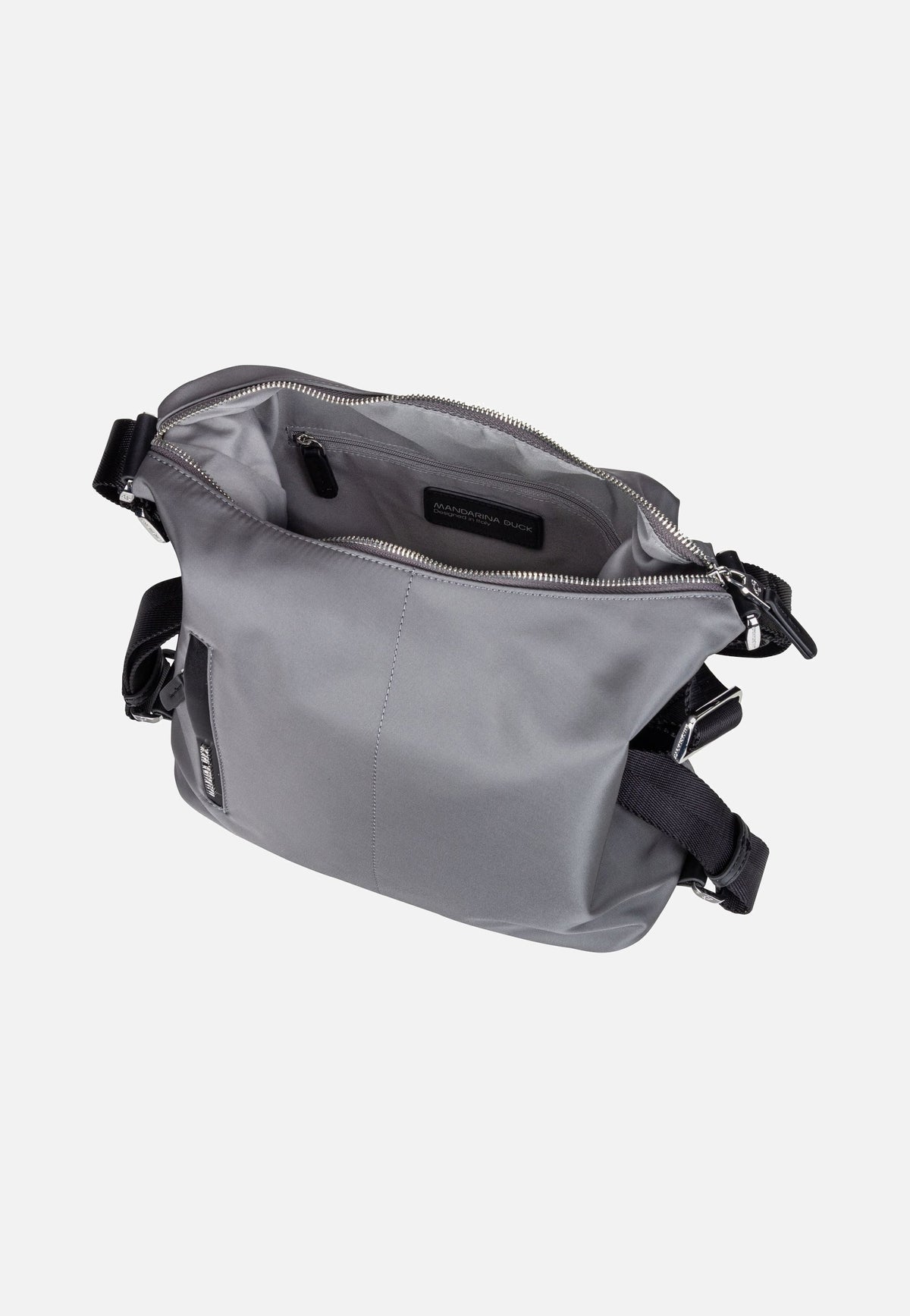 Mandarina Duck Hunter Medium Slide VCT41 Smoked Pearl Rucksack