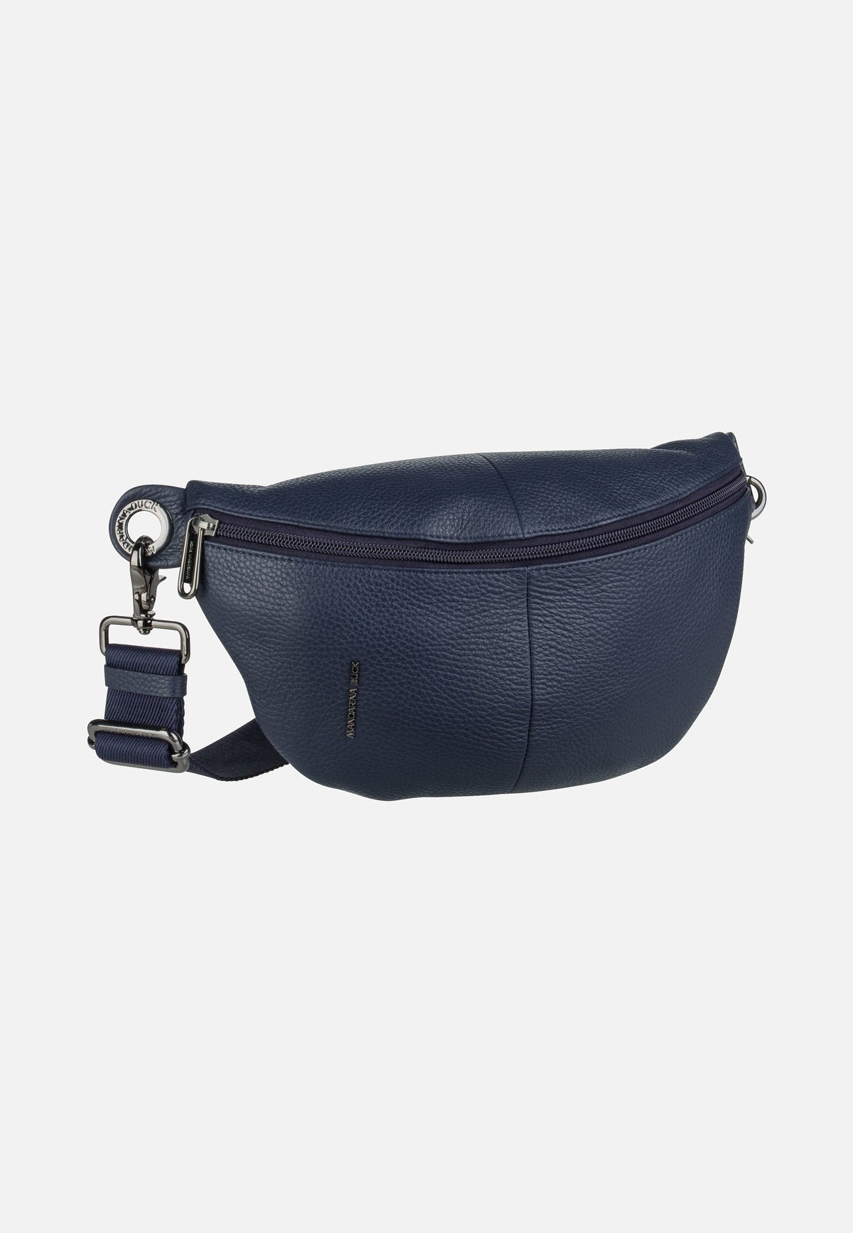 Mandarina Duck Mellow Leather Bum Bag FZT73 Dress Blue Bauchtasche