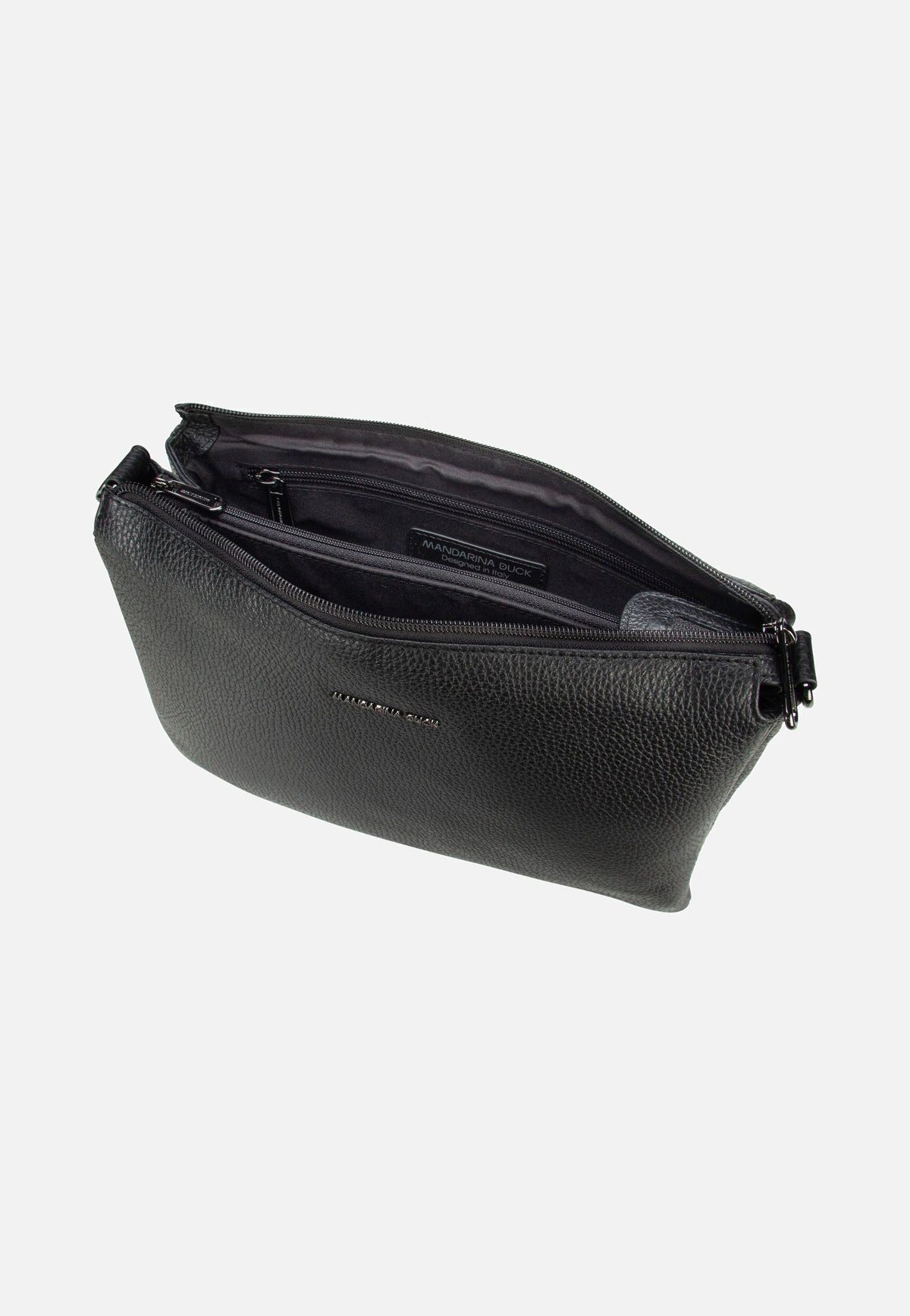 Mandarina Duck Mellow Leather FZT12 Nero Umhängetasche