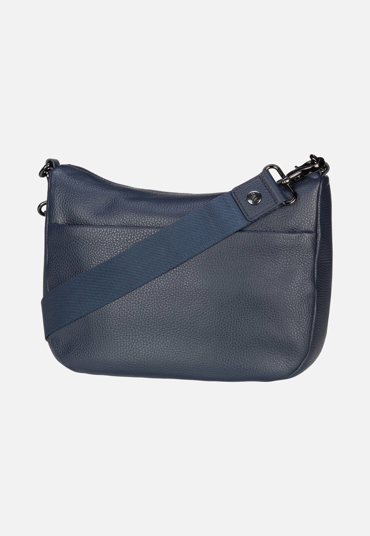 Mandarina Duck Mellow Leather Hobo FZT79 Dress Blue Beuteltasche