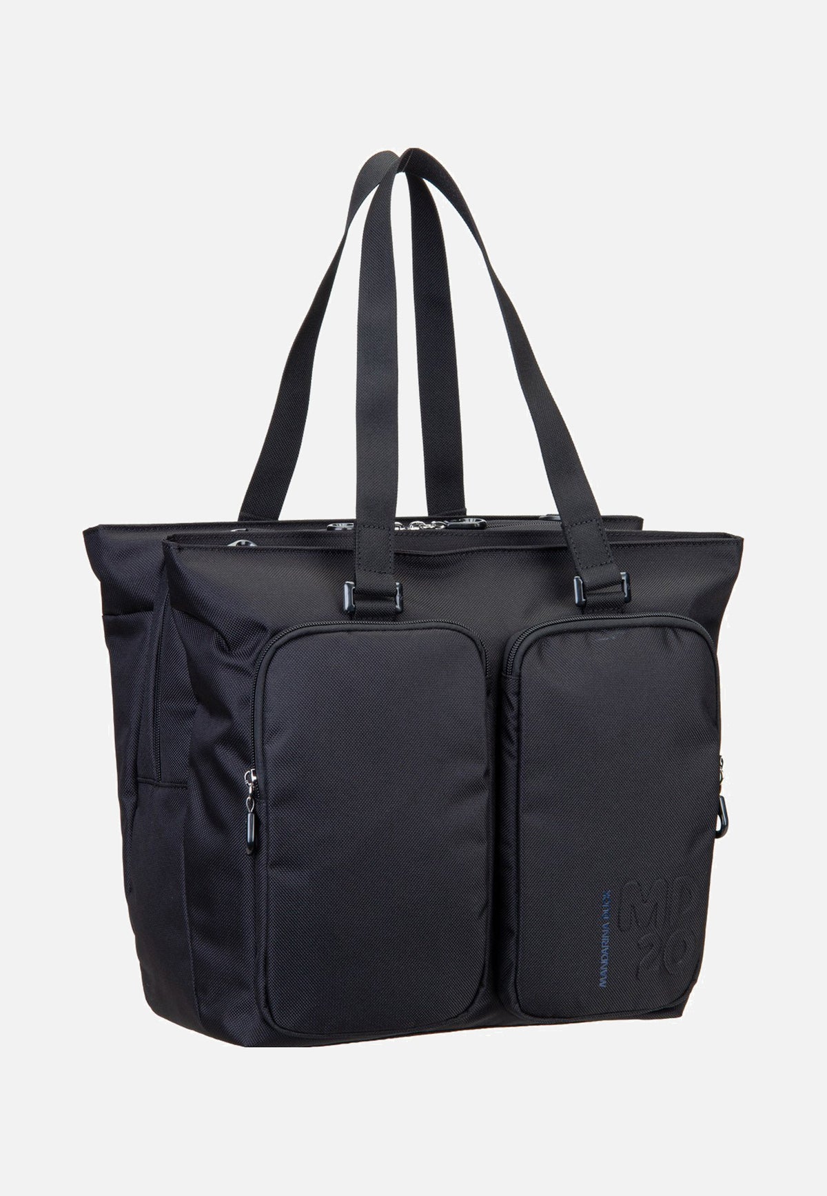 Mandarina Duck MD20 Double Zip QMT73 Black Shopper