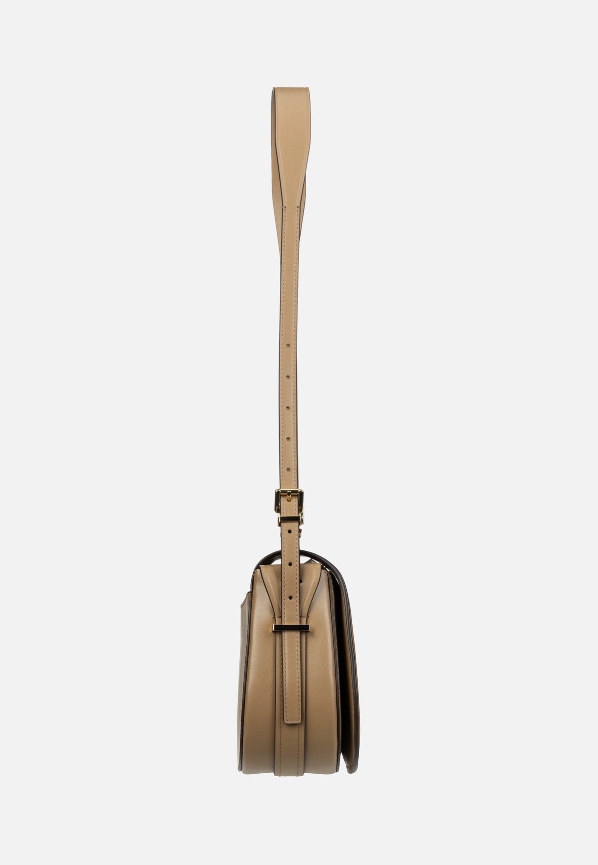 Michael Kors Lydia MD Flap Husk Saddle Bag
