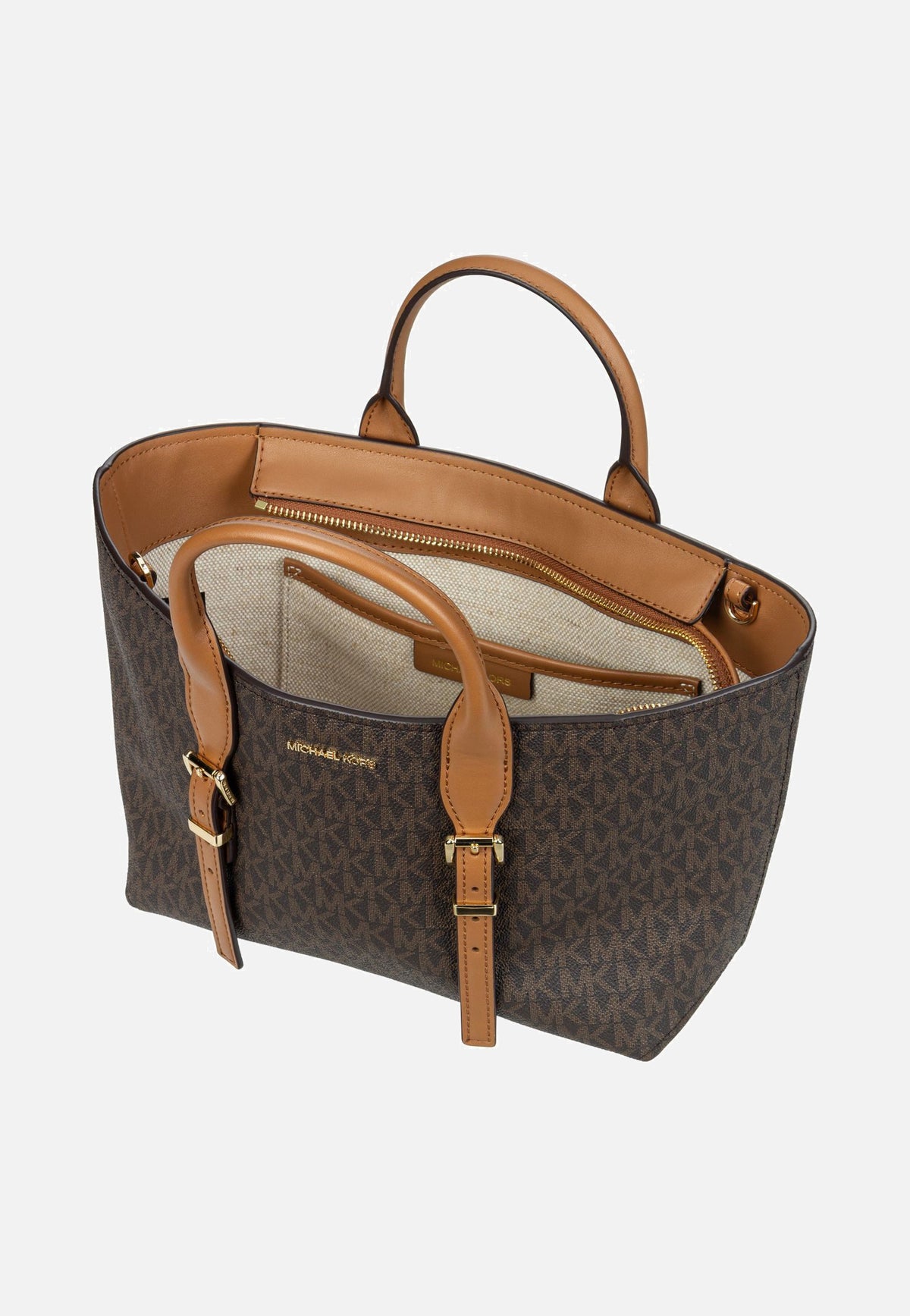 Michael Kors Moore SM MK SIG Brown/Acorn Henkeltasche