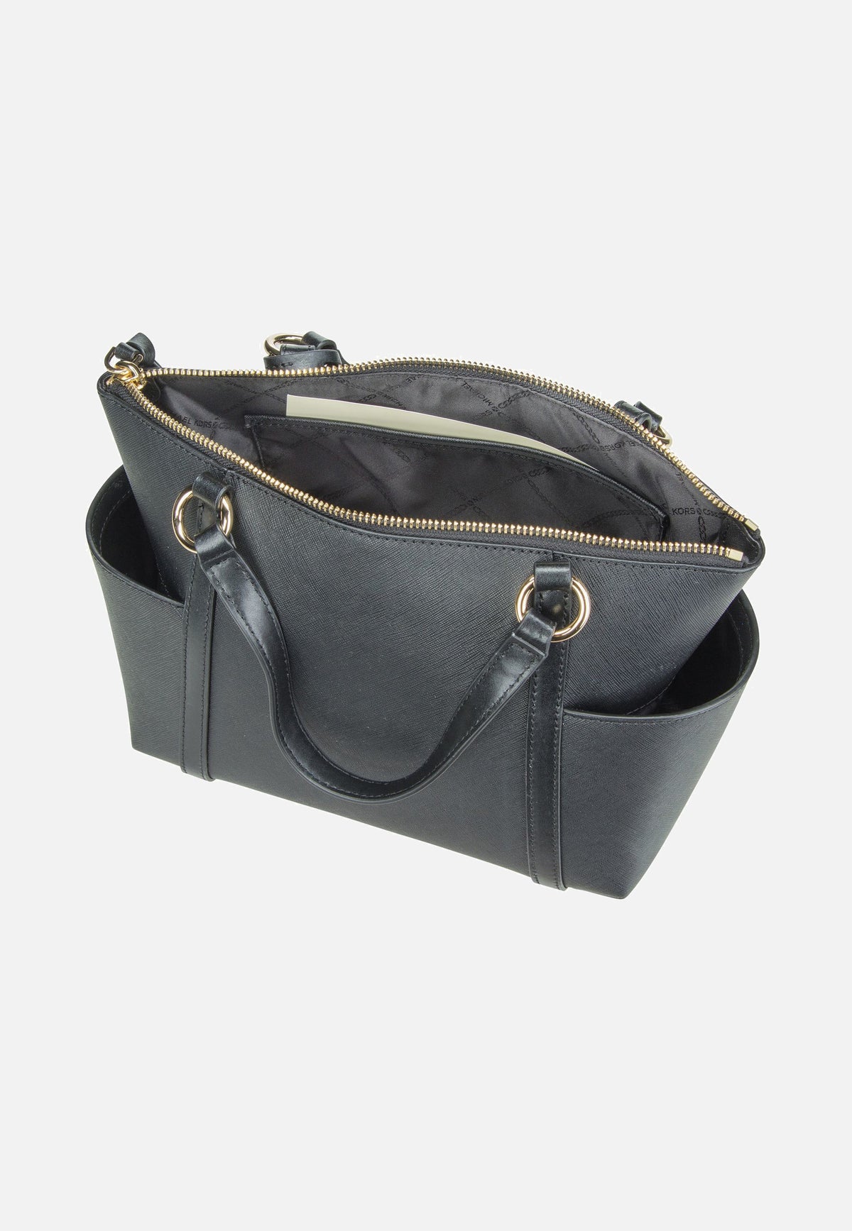 Michael Kors Sullivan Small Conv TZ Tote Black Henkeltasche