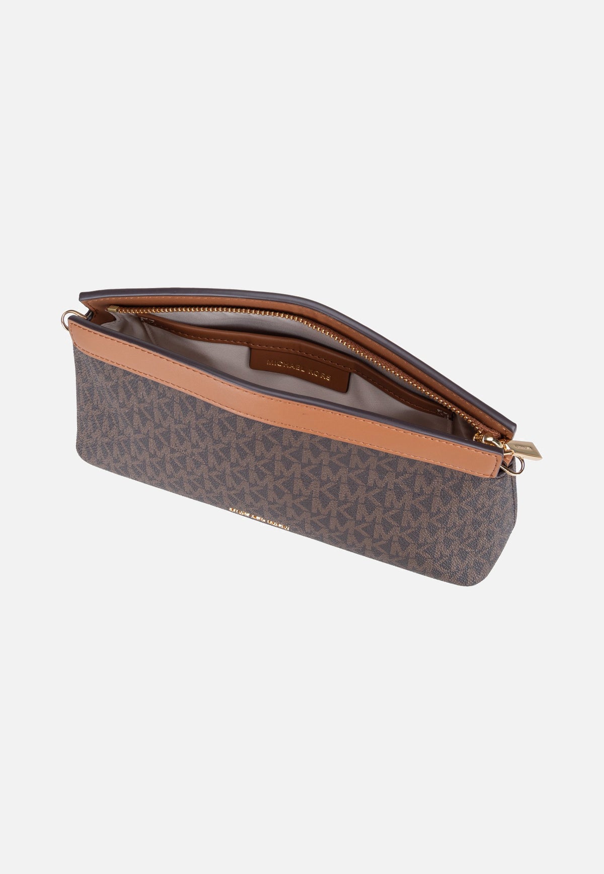 Michael Kors Athena SM Dome Chn Clutch Xbody Brown/Acorn Crossbody Bag