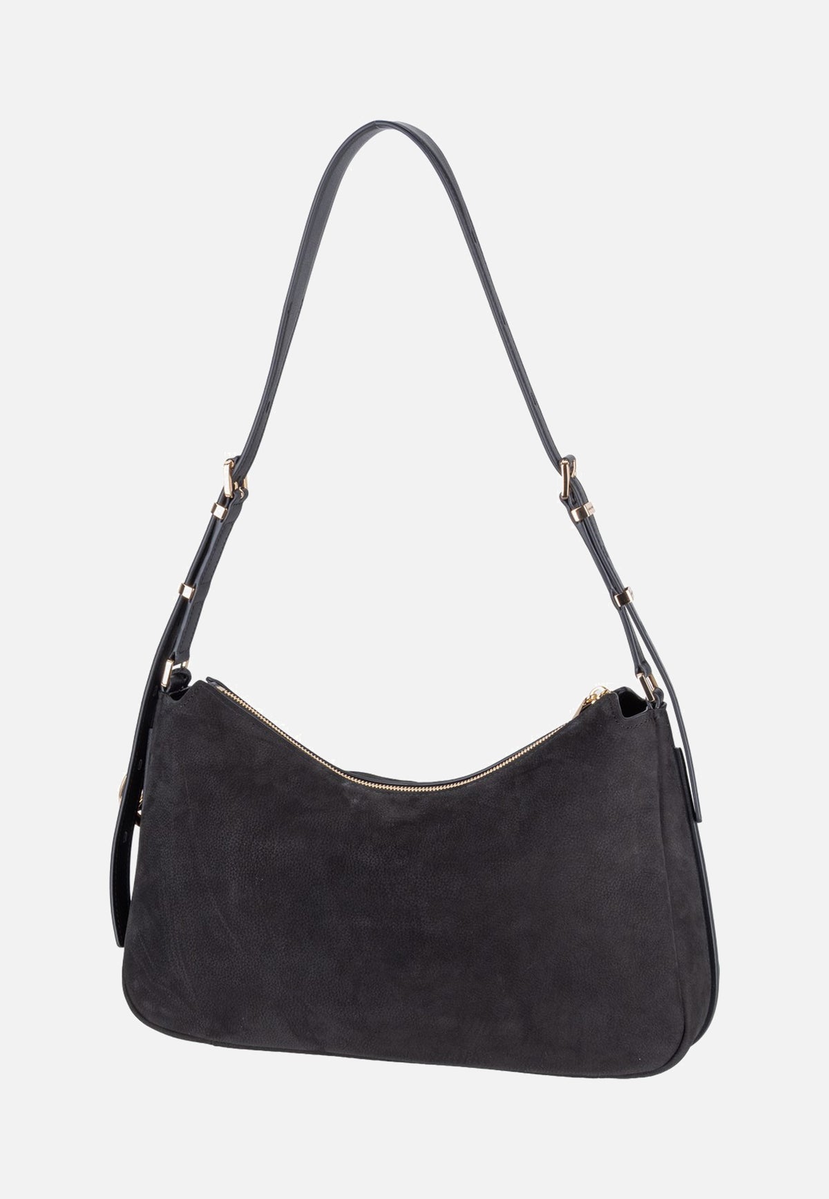 Michael Kors Nolita Medium Tz Conv Shldr Black Hobo Bag