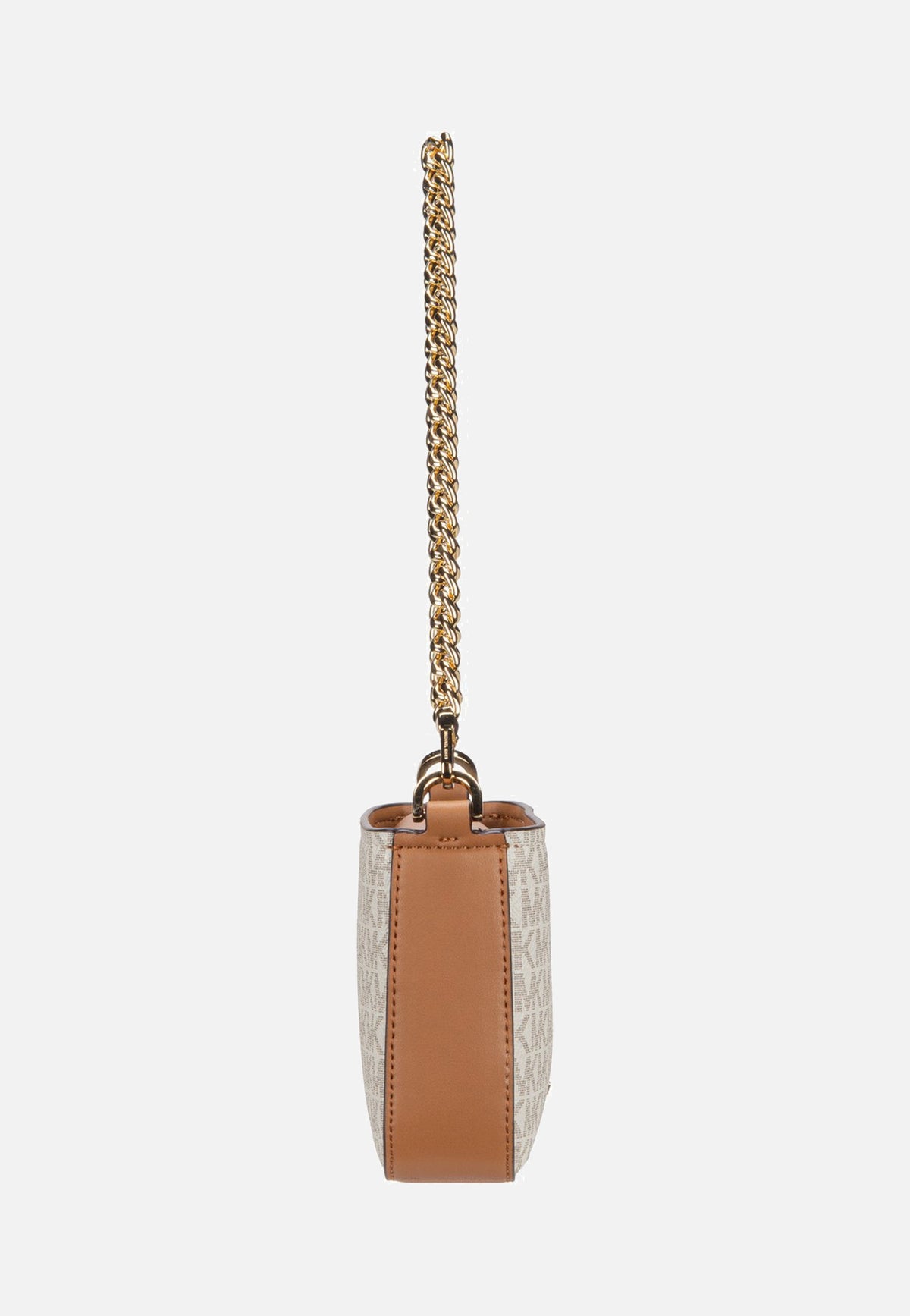 Michael Kors Bryant SM Conv Xbody Pouchette Vanilla/Acorn Abendtasche