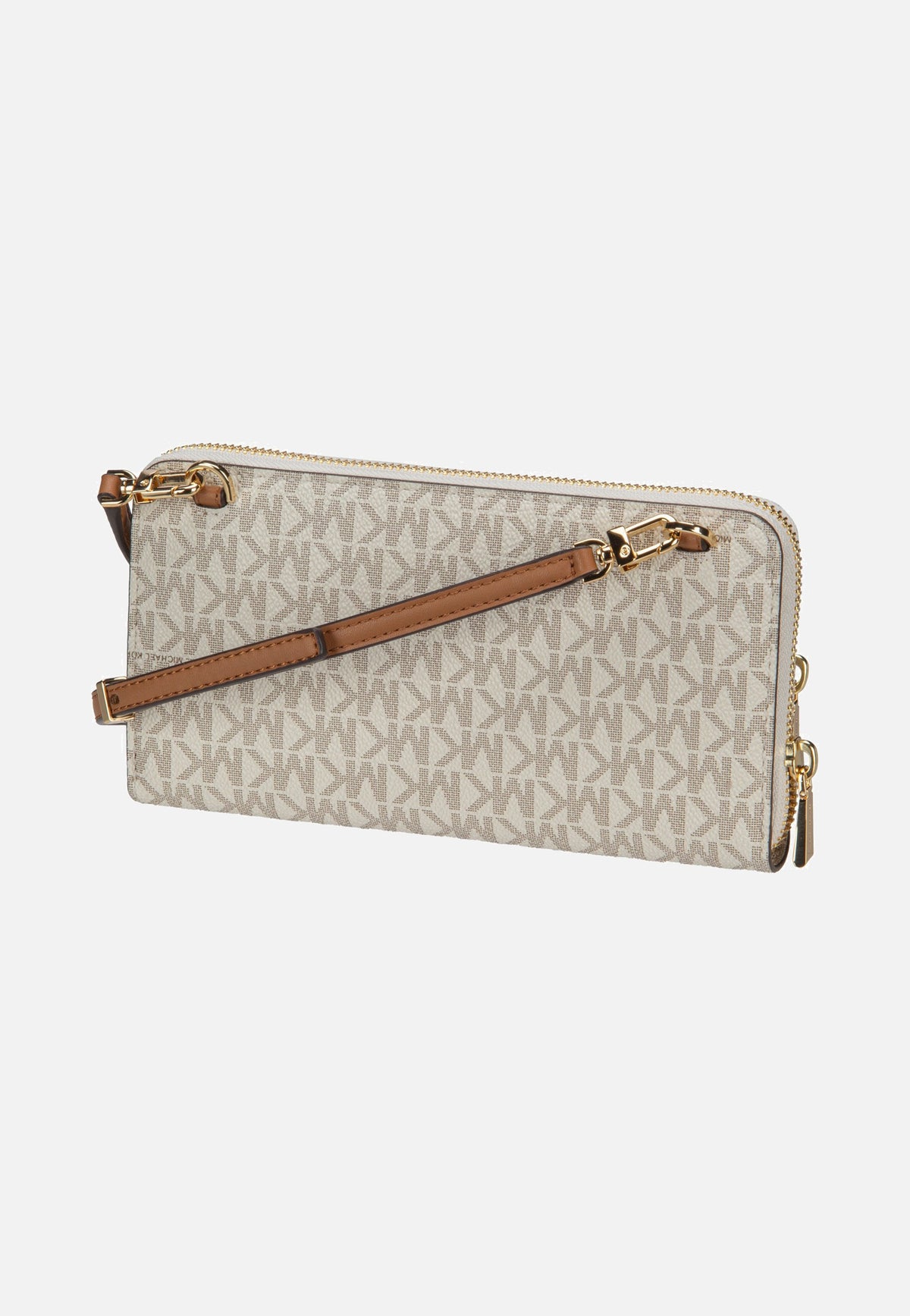 Michael Kors Jet Set LG Continental Xbody Vanilla/Acorn Abendtasche