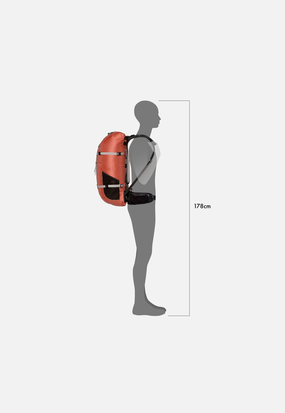 ORTLIEB Atrack 35L Rooibos Reiserucksack