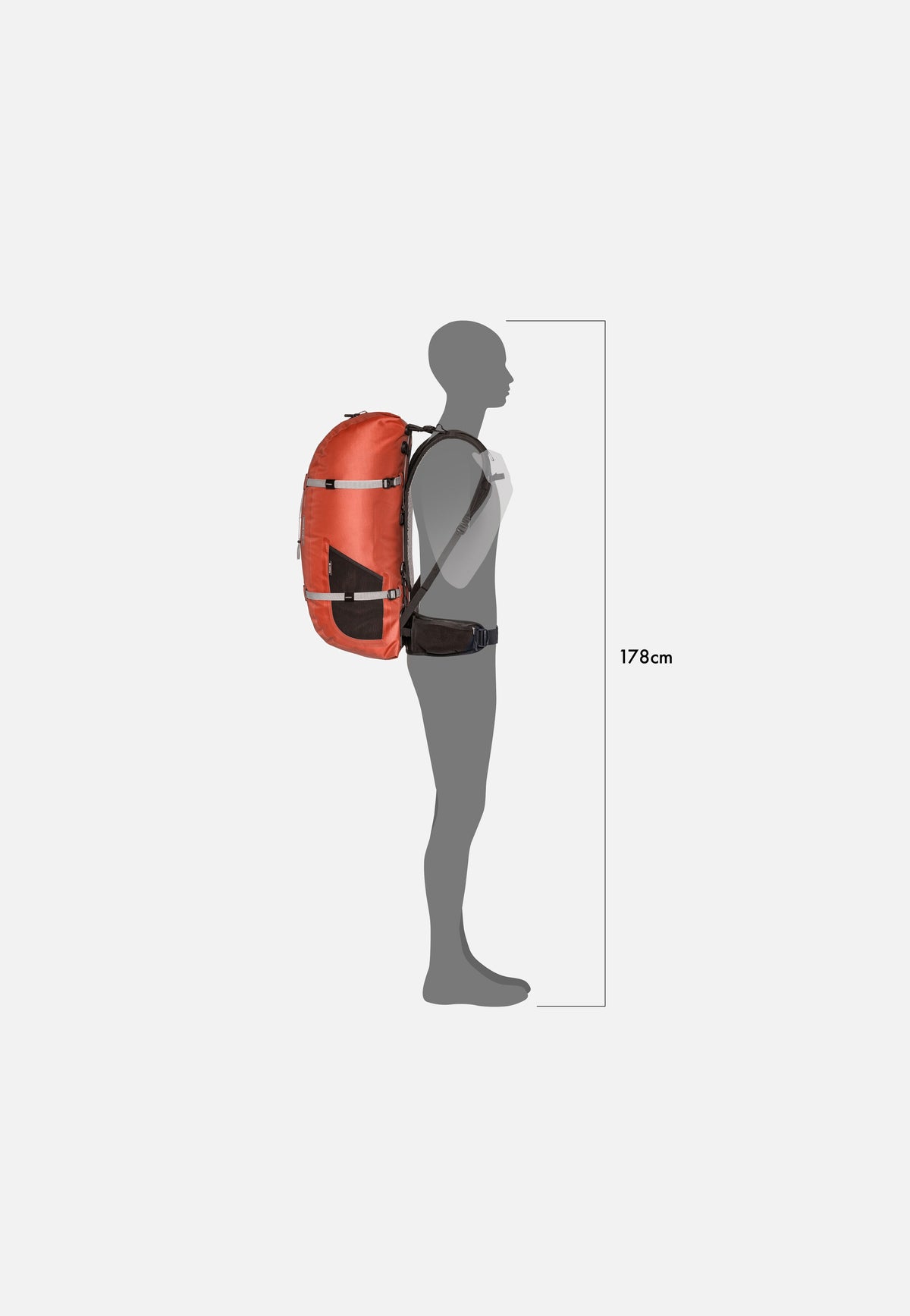 ORTLIEB Atrack 45L Rooibos Reiserucksack