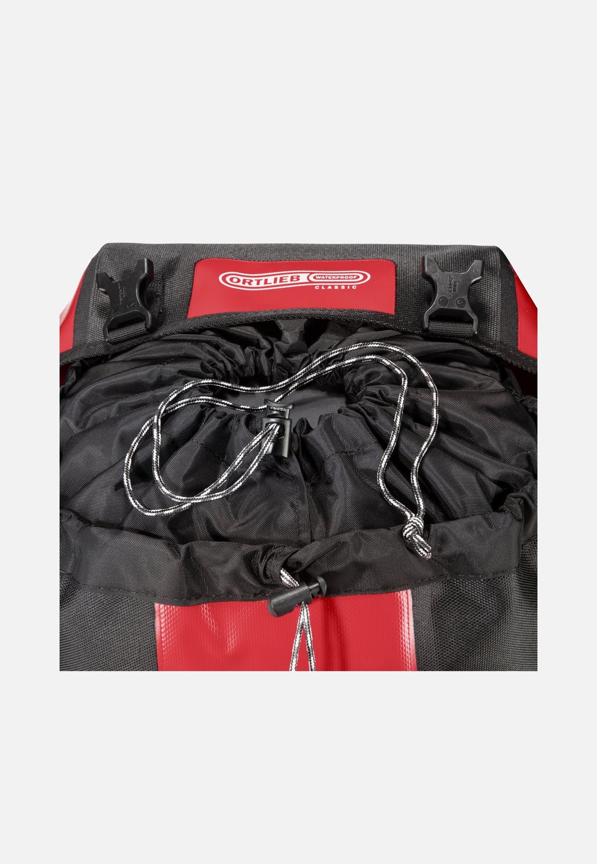 ORTLIEB Bike-Packer Rot Schwarz Fahrradtasche