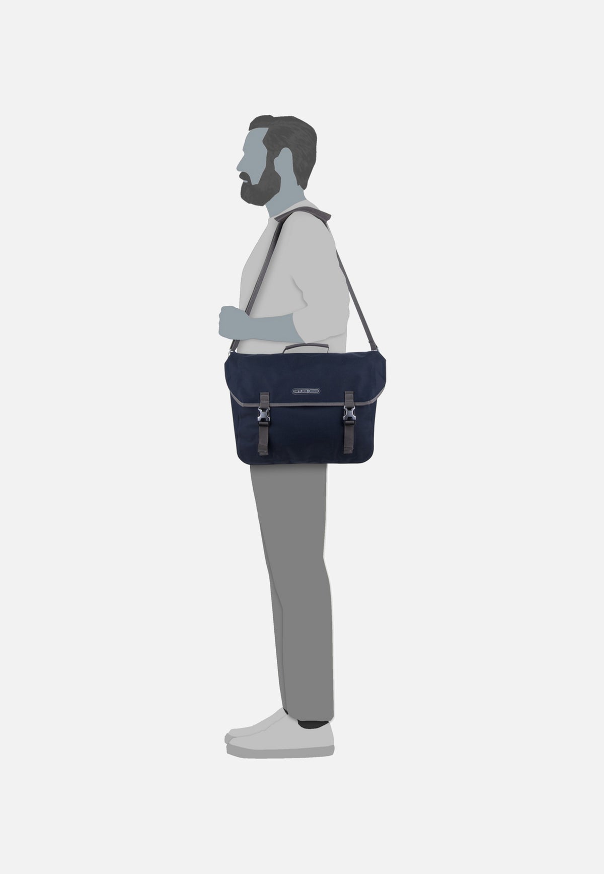ORTLIEB Commuter-Bag Urban QL2.1 Ink Fahrradtasche