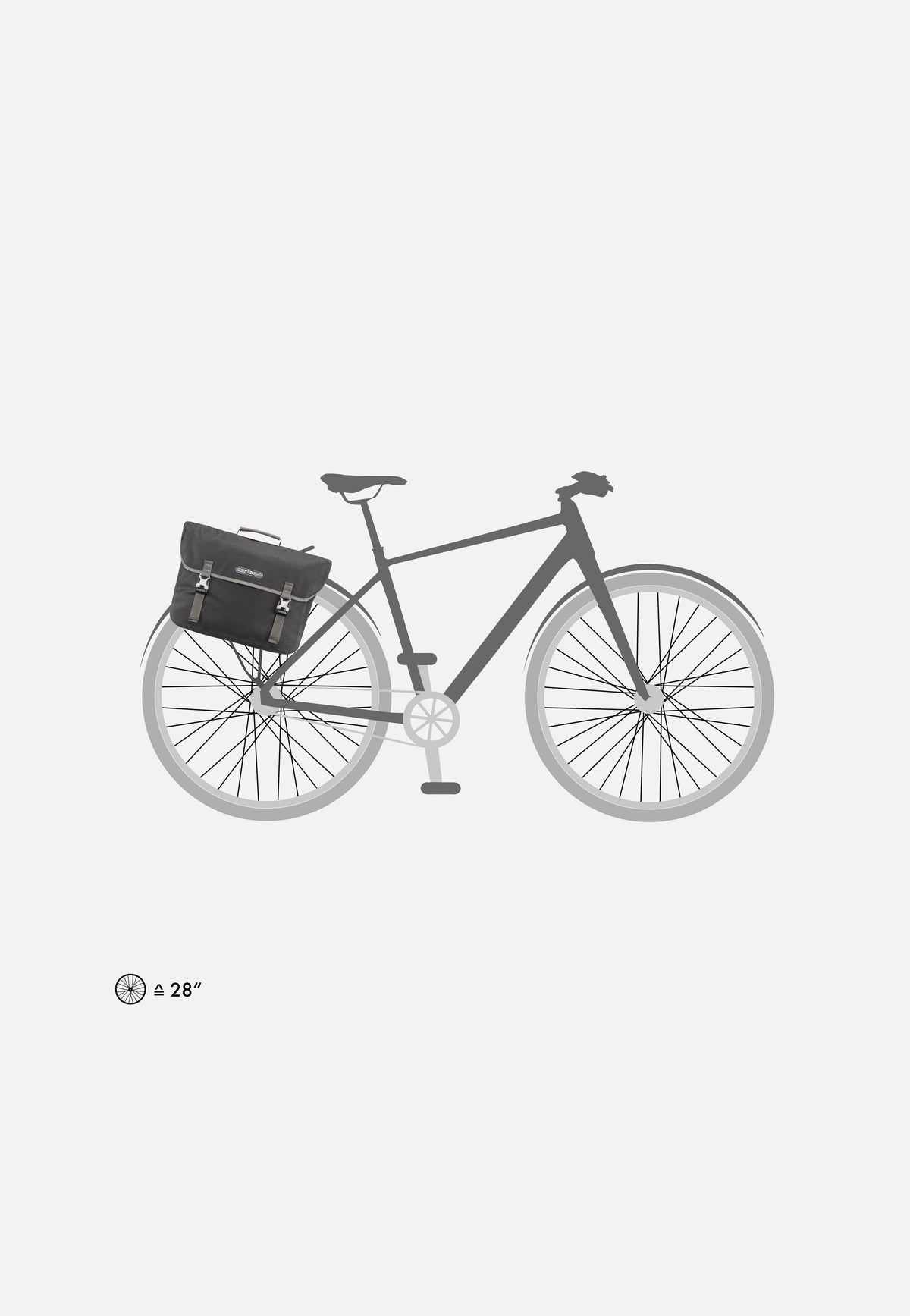 ORTLIEB Commuter-Bag Urban QL2.1 Pepper Fahrradtasche