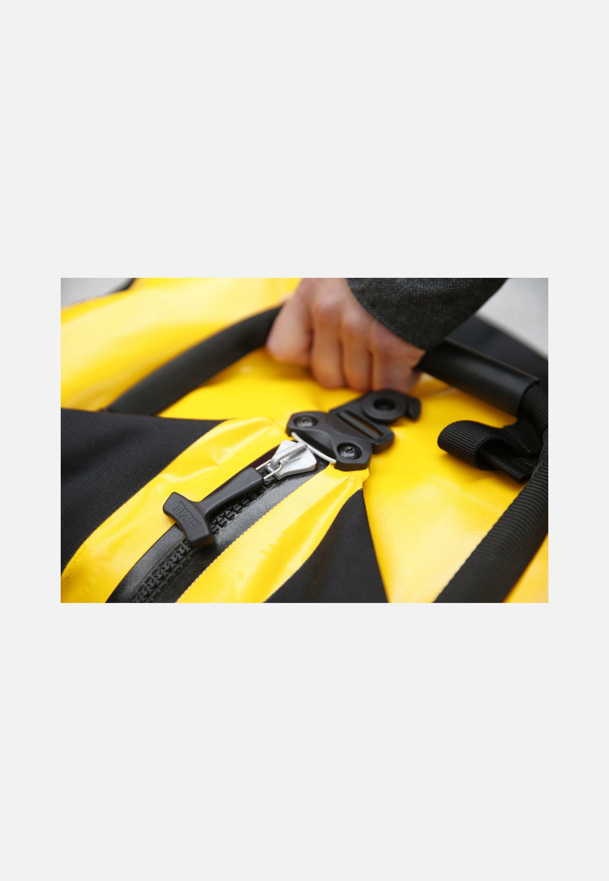 ORTLIEB Duffle RS 85L Sonnengelb Schwarz Reisetasche mit Rollen