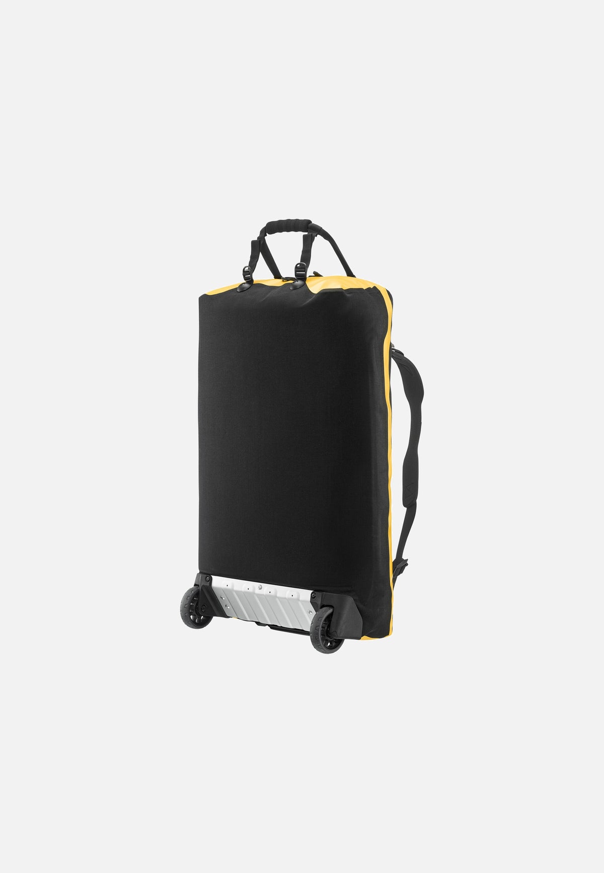ORTLIEB Duffle RS 85L Sonnengelb Schwarz Reisetasche mit Rollen