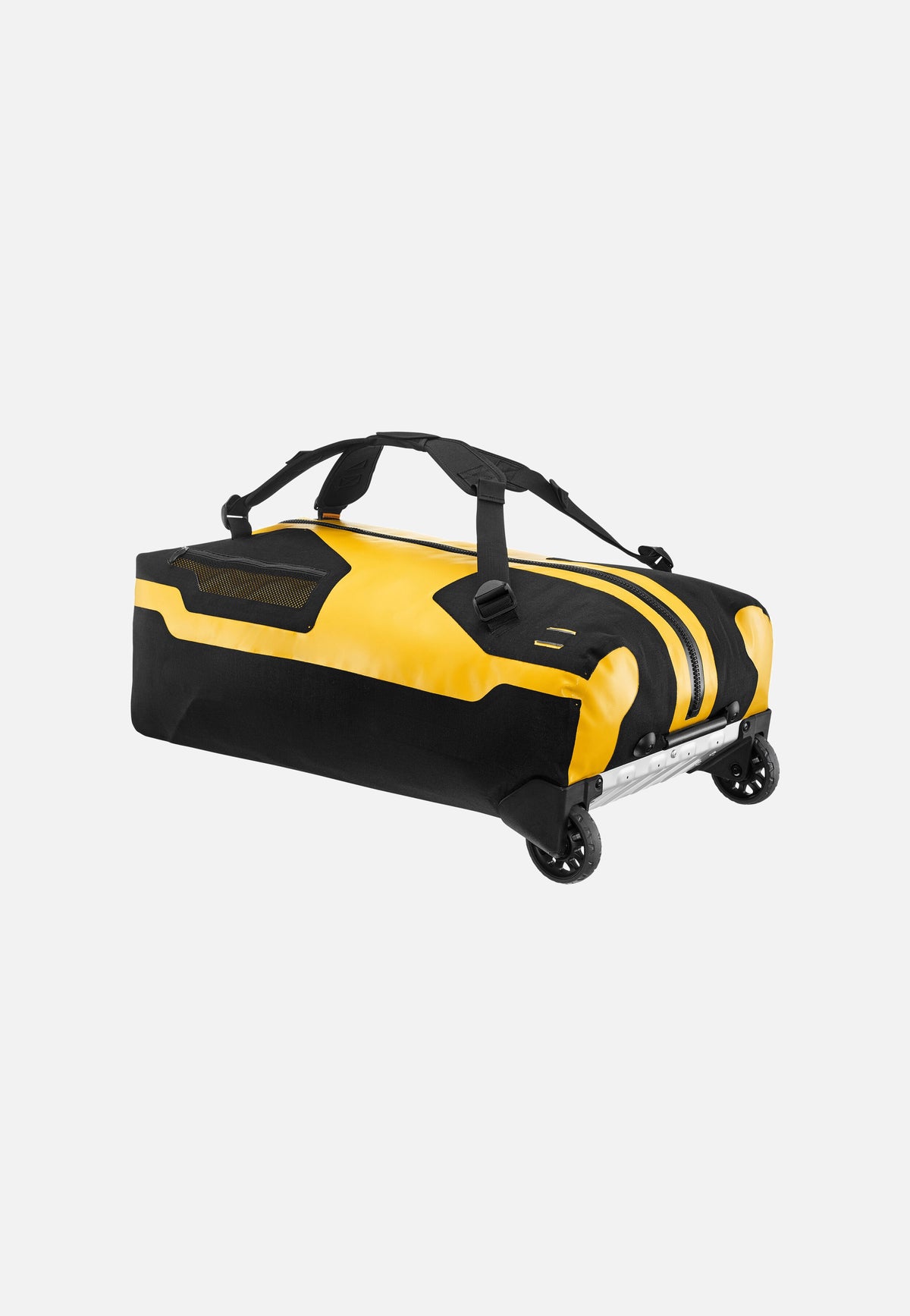ORTLIEB Duffle RS 85L Sonnengelb Schwarz Reisetasche mit Rollen