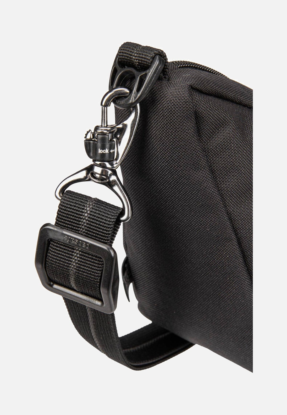 Pacsafe GO Lunar Jet Black Crossbody Bag
