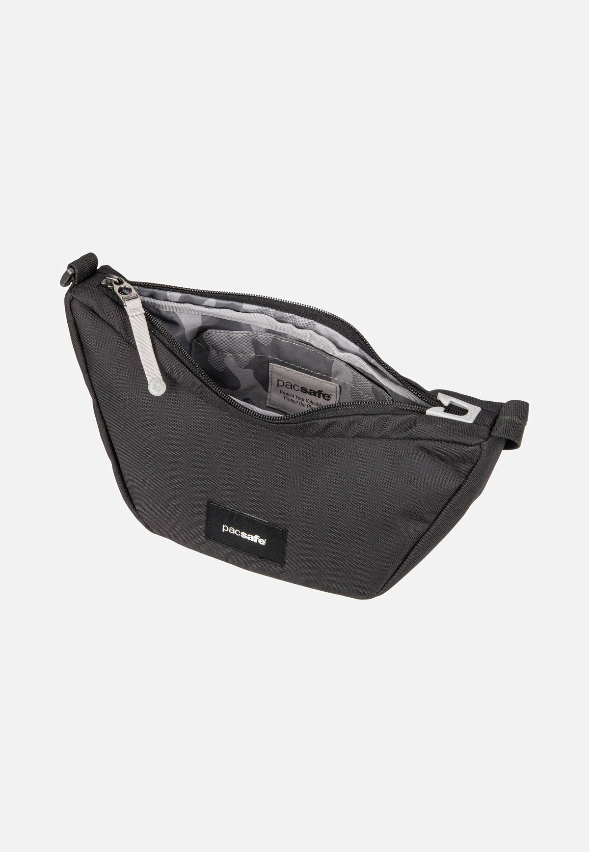 Pacsafe GO Lunar Jet Black Crossbody Bag