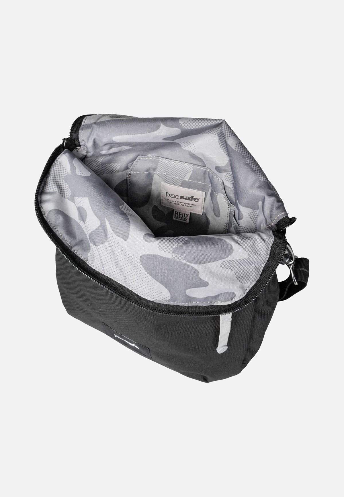 Pacsafe GO Saddle 35140 Jet Black Umhängetasche