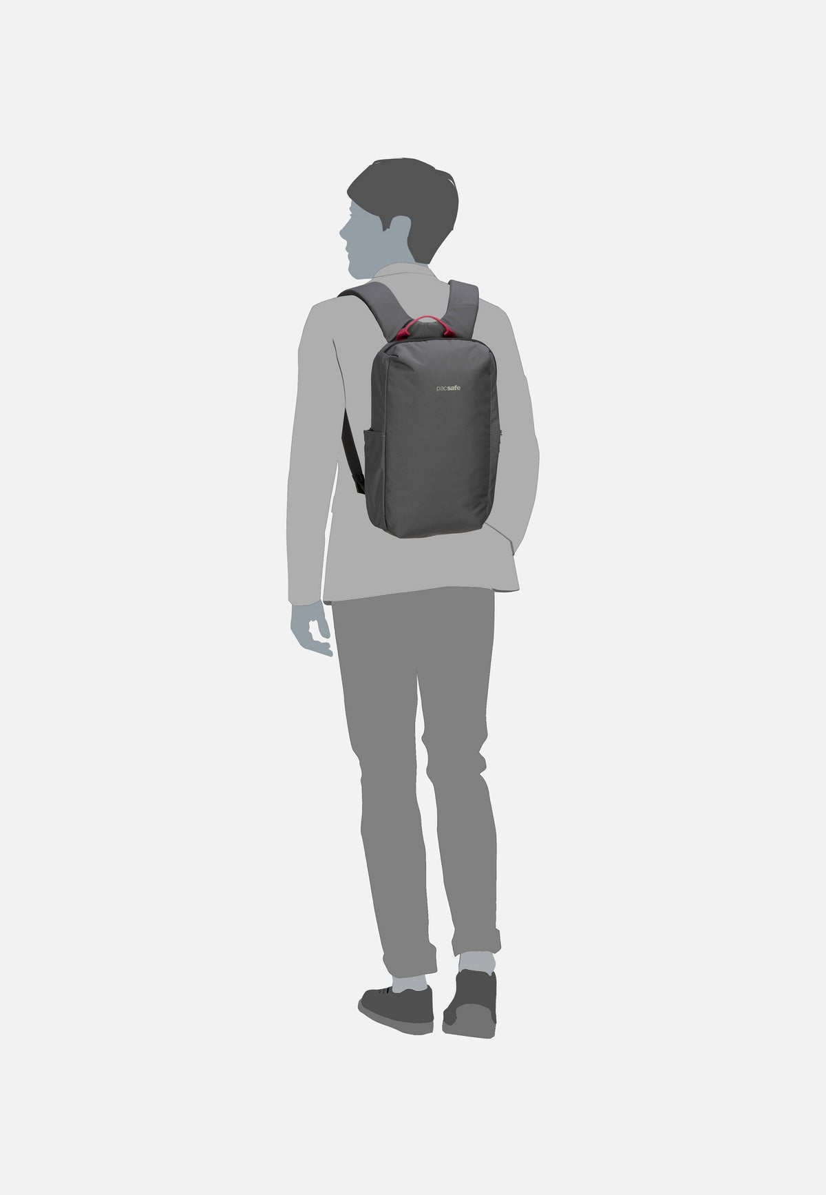 Pacsafe X 13'' Commuter Slate Rucksack