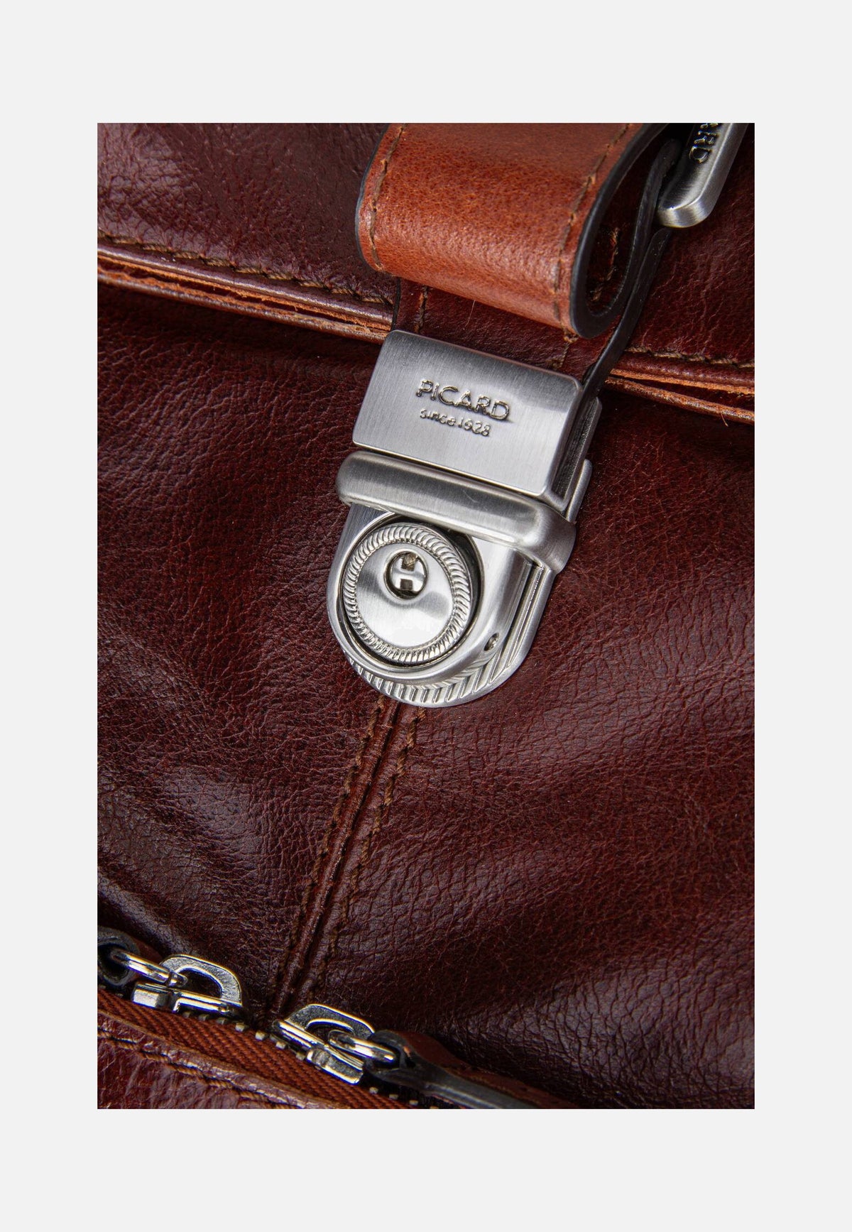 Picard Buddy 5667 Cognac Rolltop Rucksack