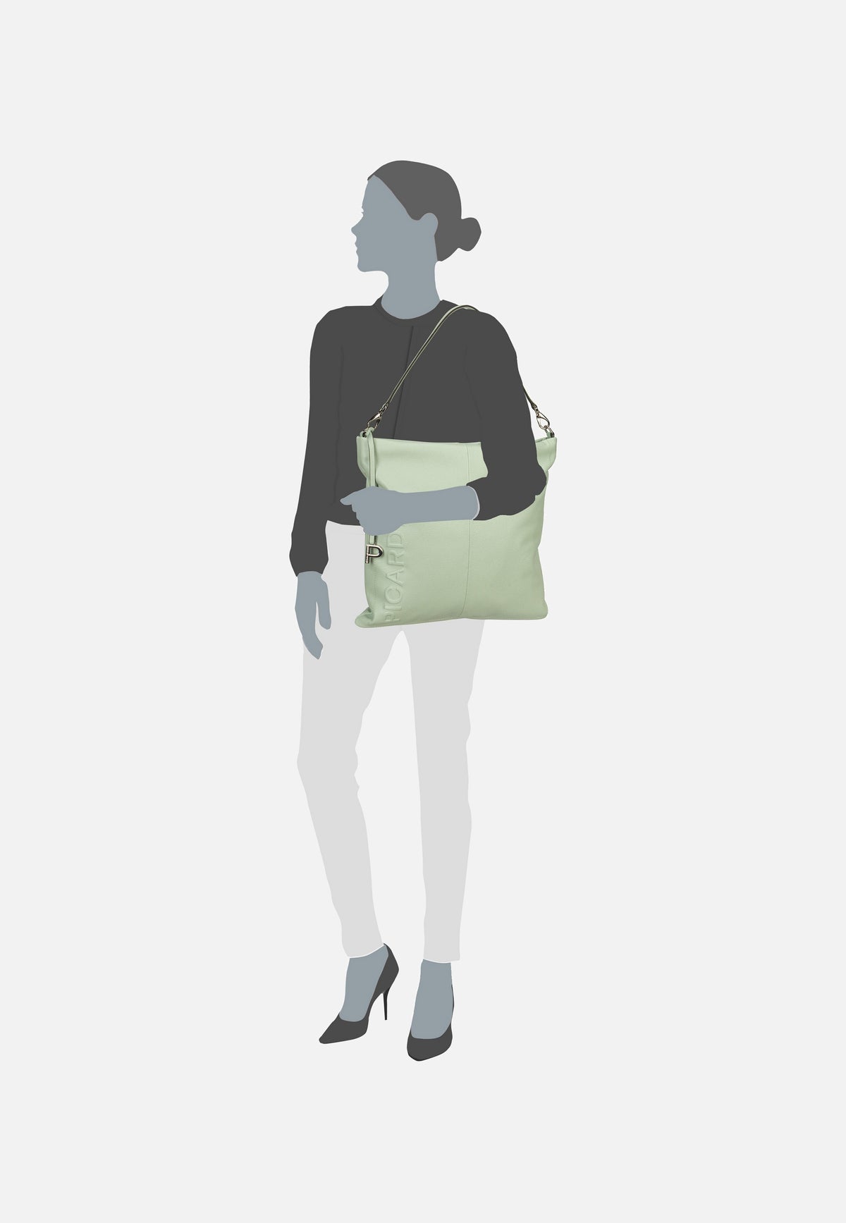 Picard Zoom 7284 Mentha Schultertasche