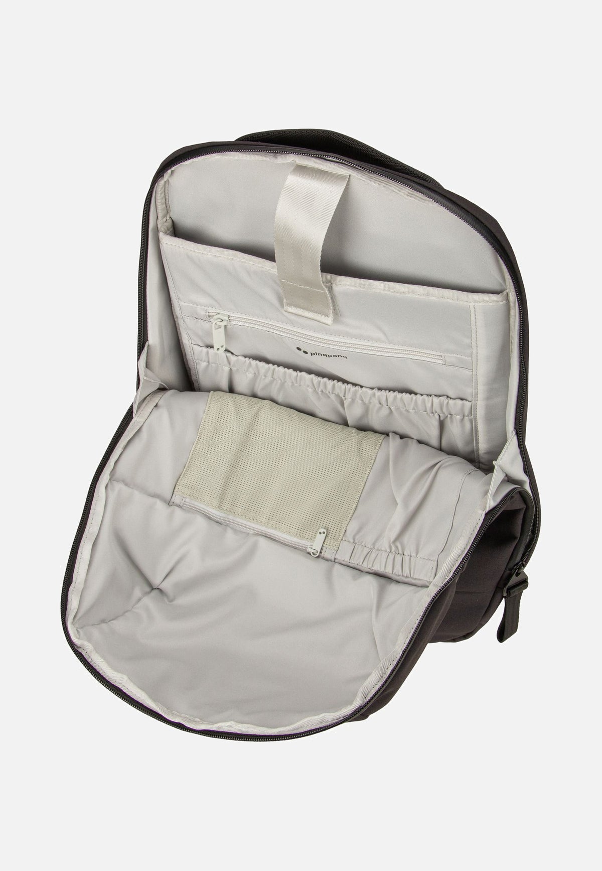 pinqponq Kontor Solid Black Rucksack