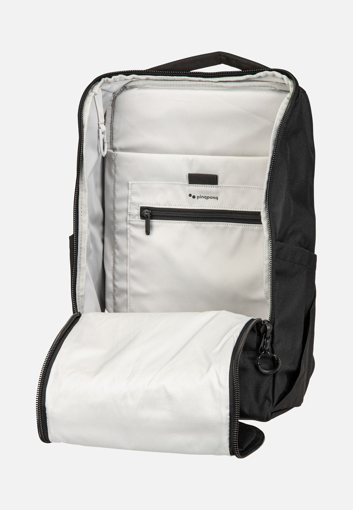 pinqponq Purik Rooted Black Rucksack