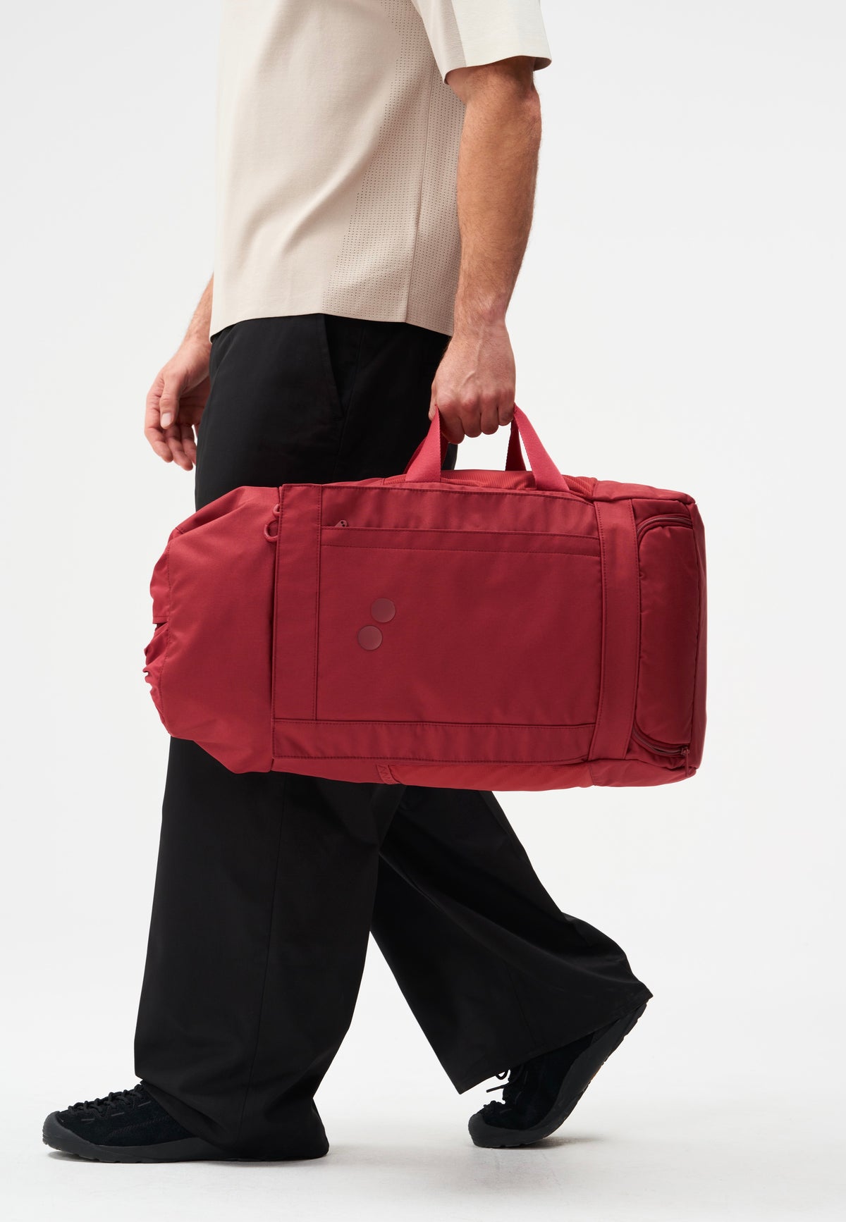 pinqponq Blok Large Sienna Red Reiserucksack