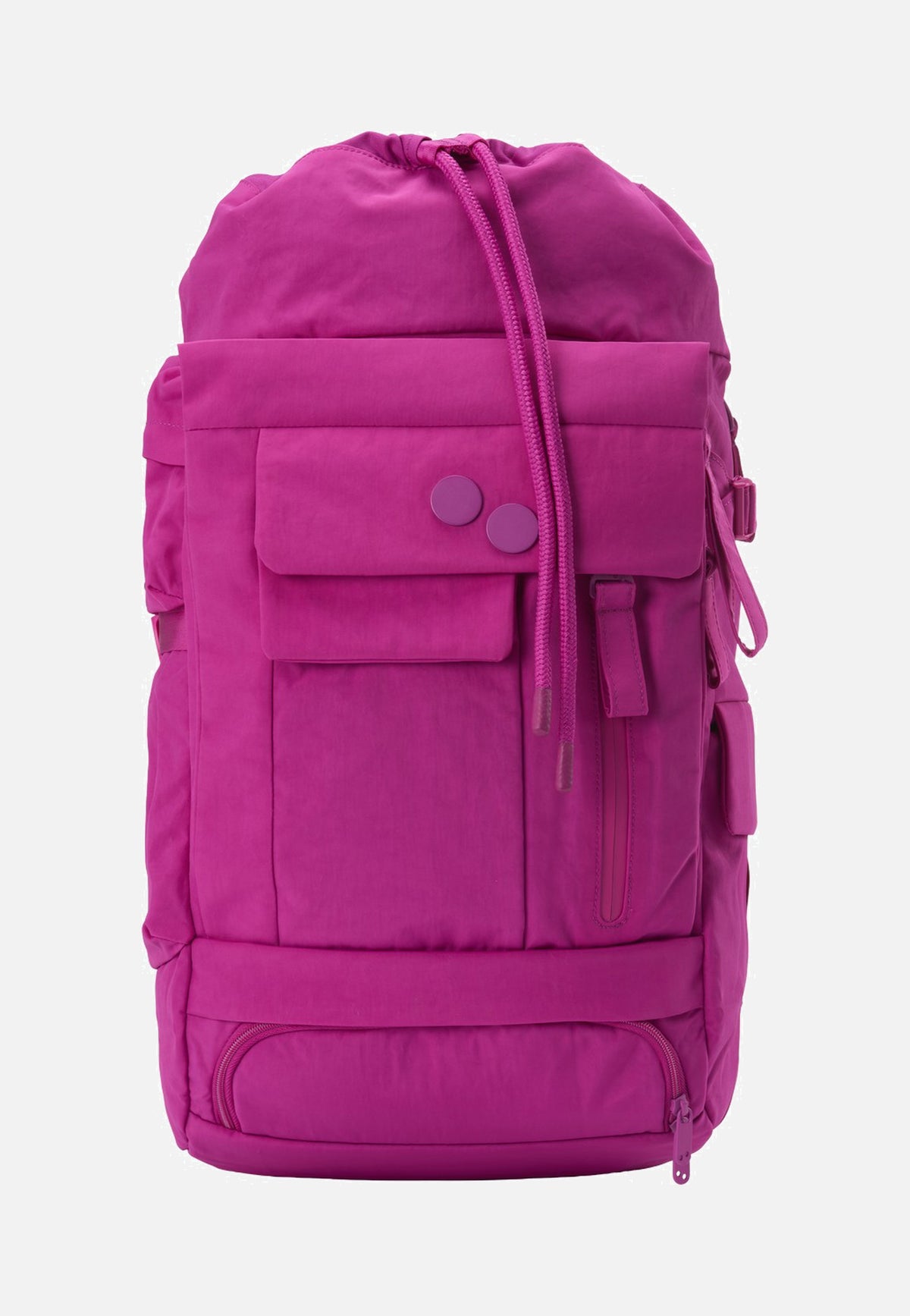 pinqponq Blok Medium Crinkle Fuchsia Rucksack