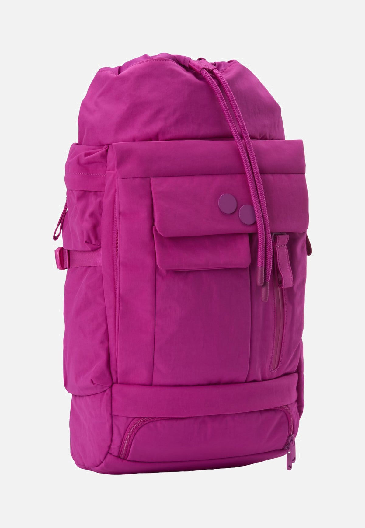 pinqponq Blok Medium Crinkle Fuchsia Rucksack