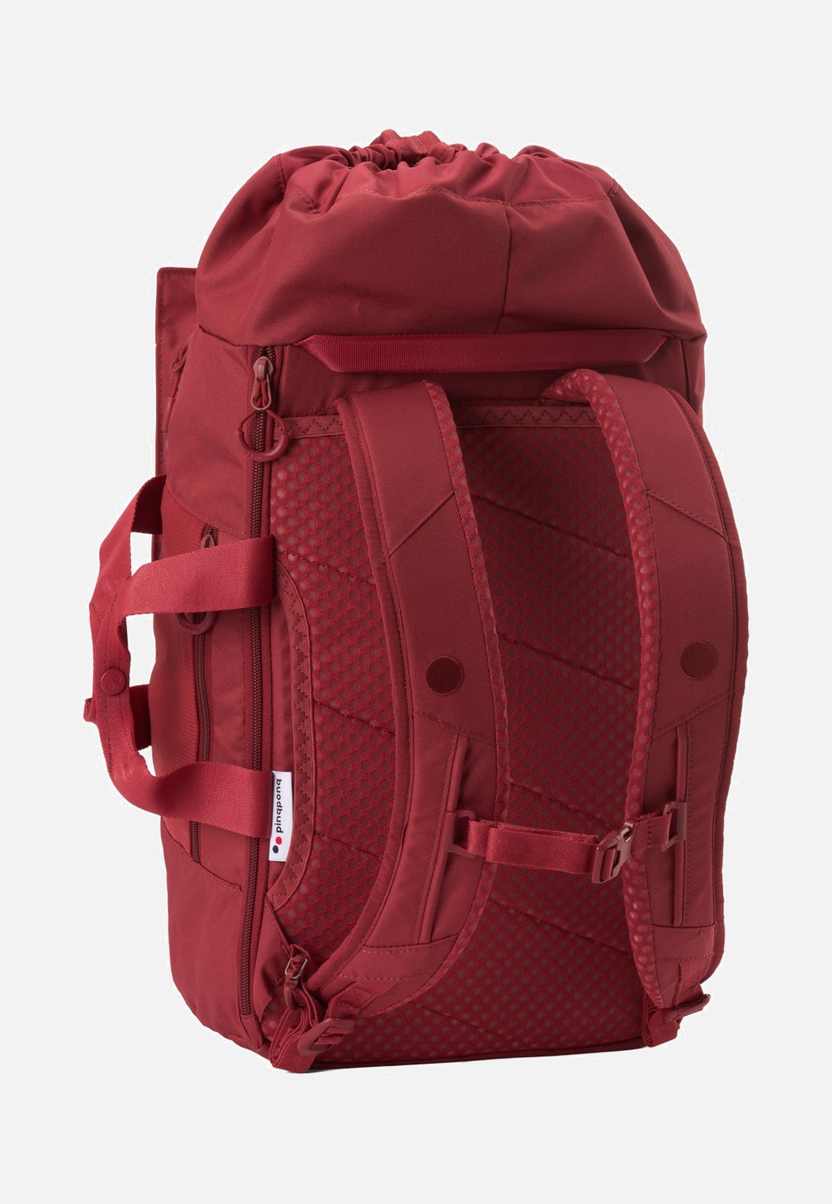 pinqponq Blok Medium Sienna Red Reiserucksack