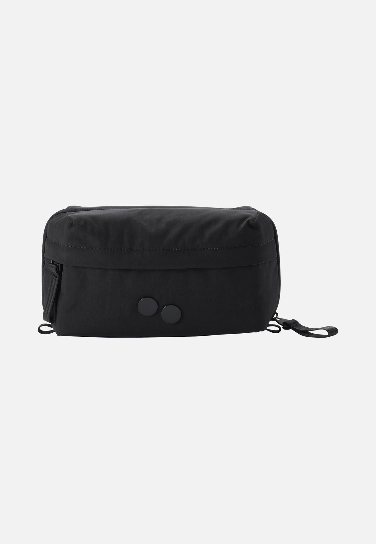 pinqponq Washbag Crinkle Black Kulturbeutel
