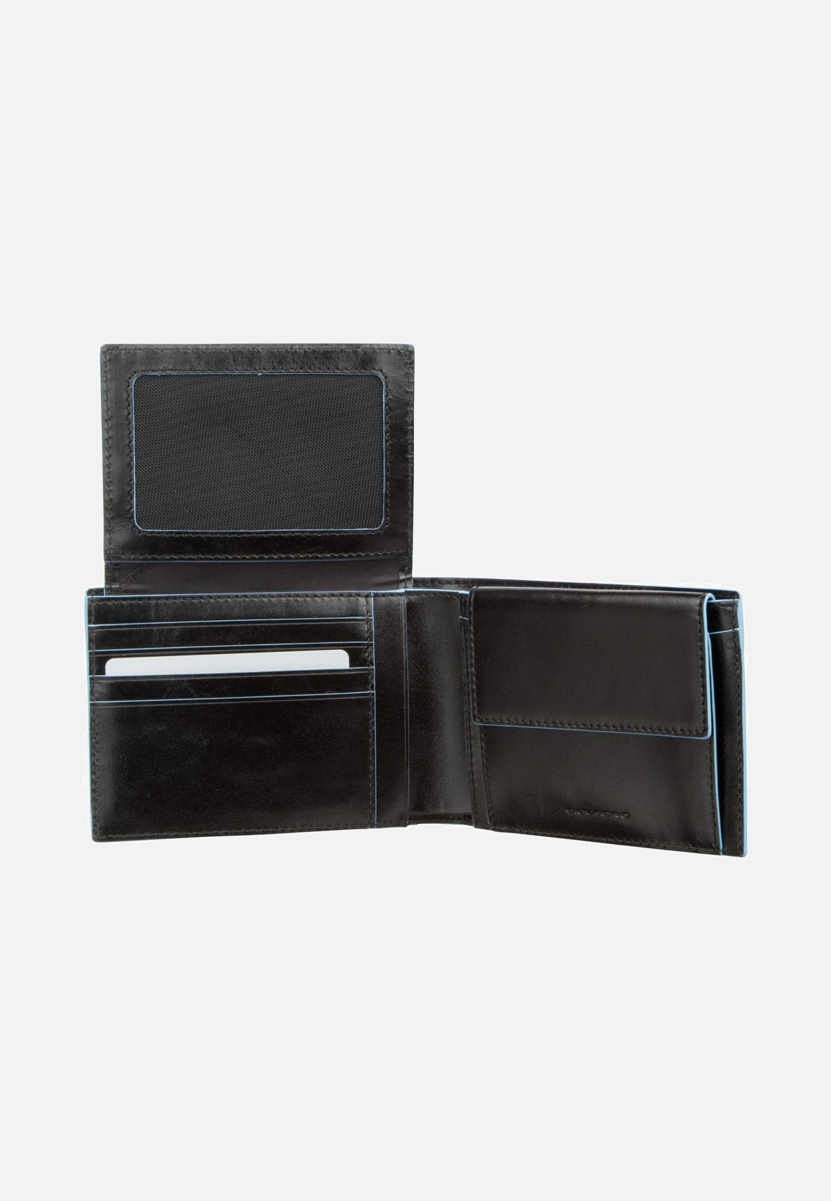 Piquadro Blue Square 1392 RFID Nero Portemonnaie