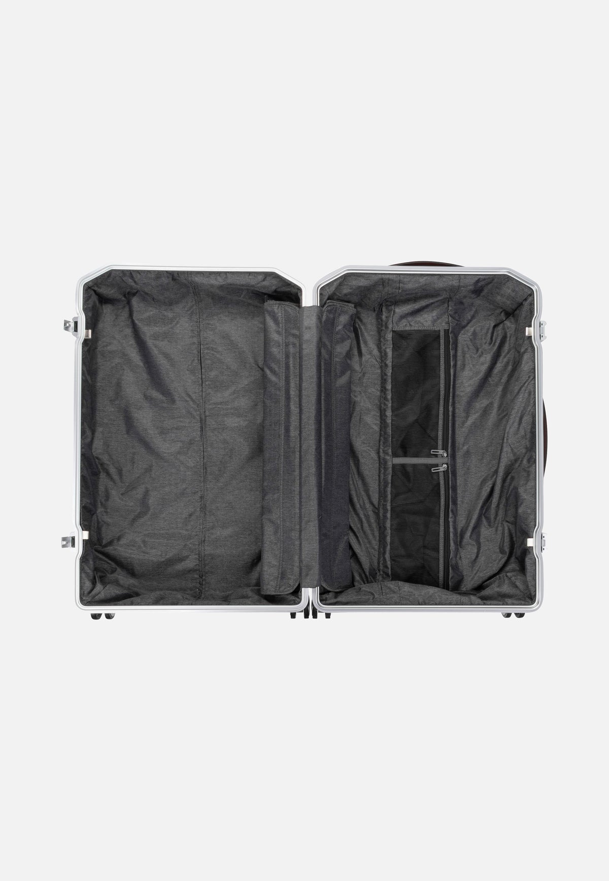 Piquadro PQ Alu Big Size Spinner Grigio-Cuoio Koffer