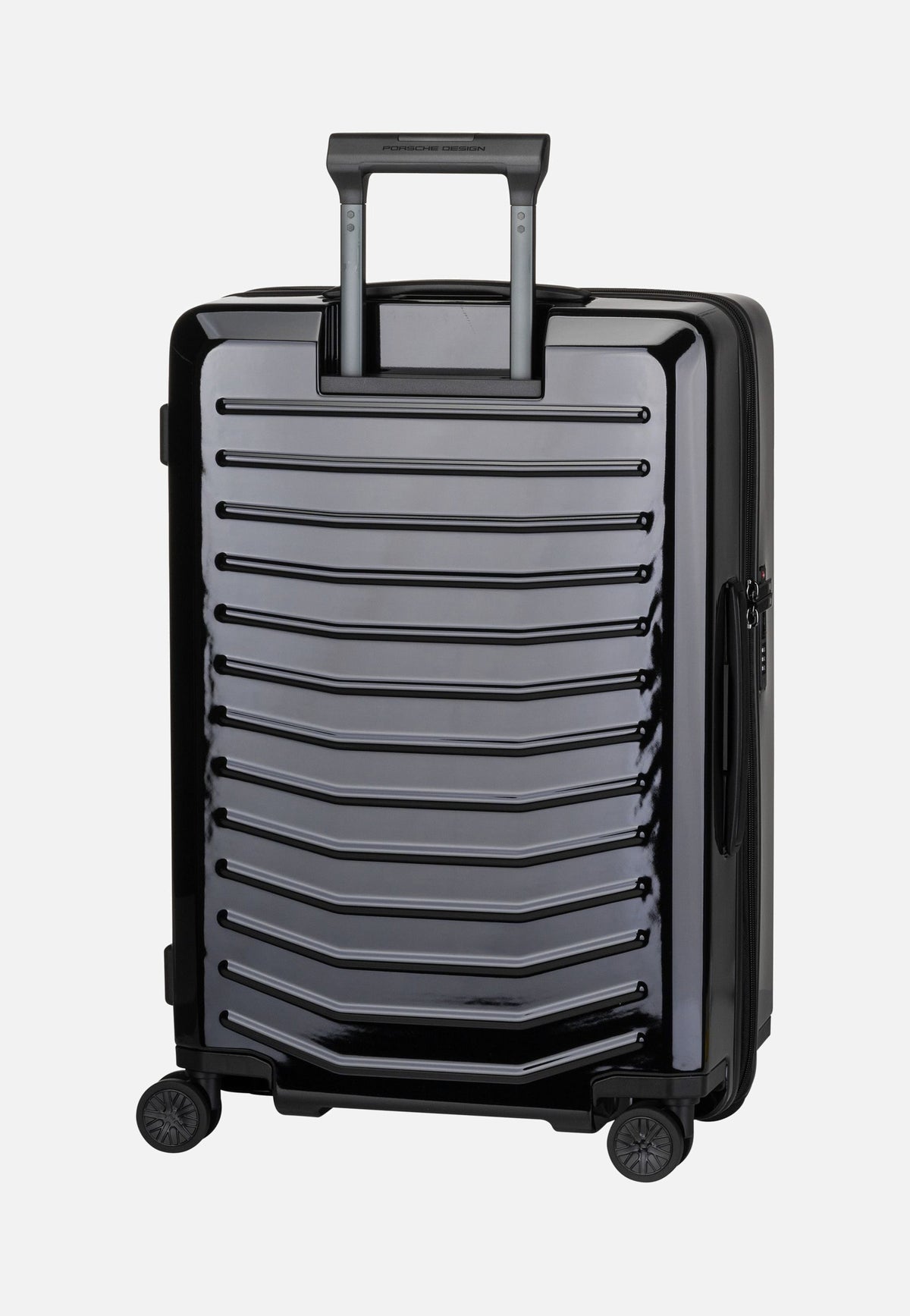 Porsche Design Roadster 4W Trolley M Shiny Black Koffer