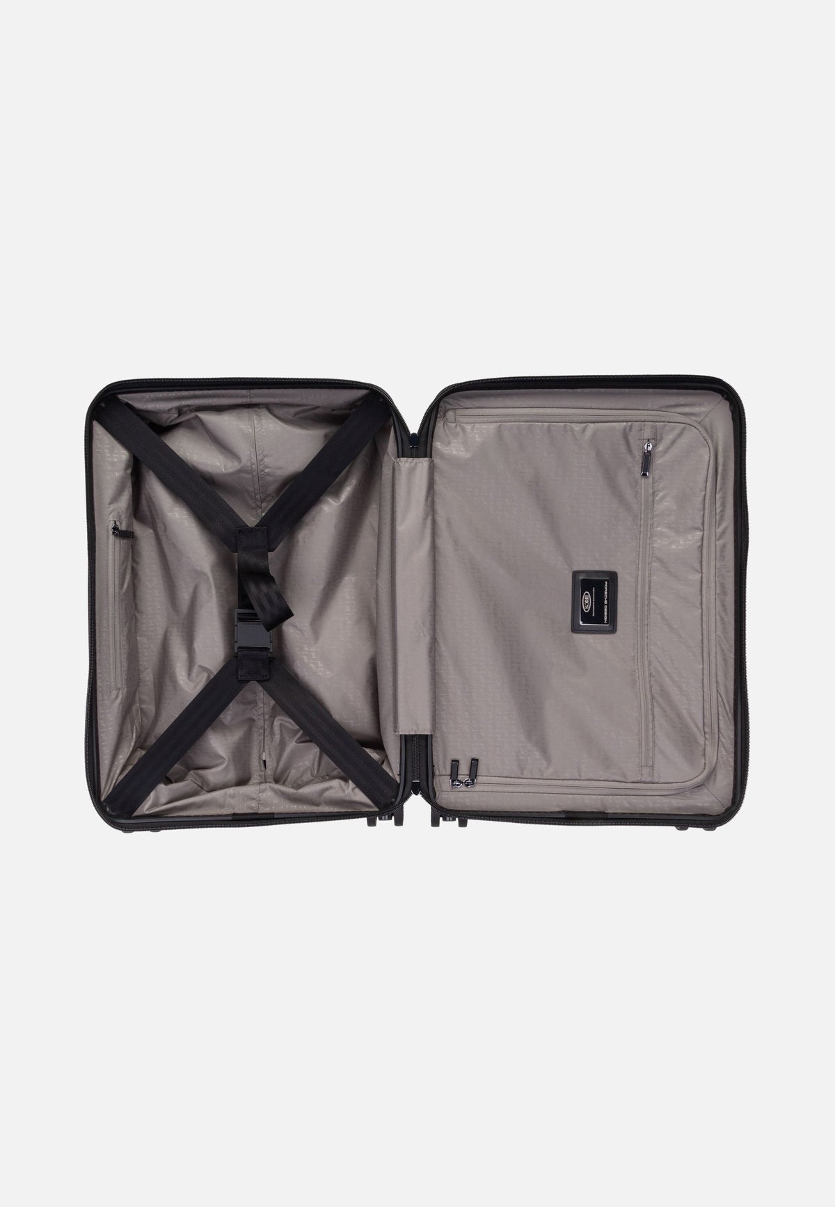 Porsche Design Roadster 4W Trolley S Shiny Black Koffer